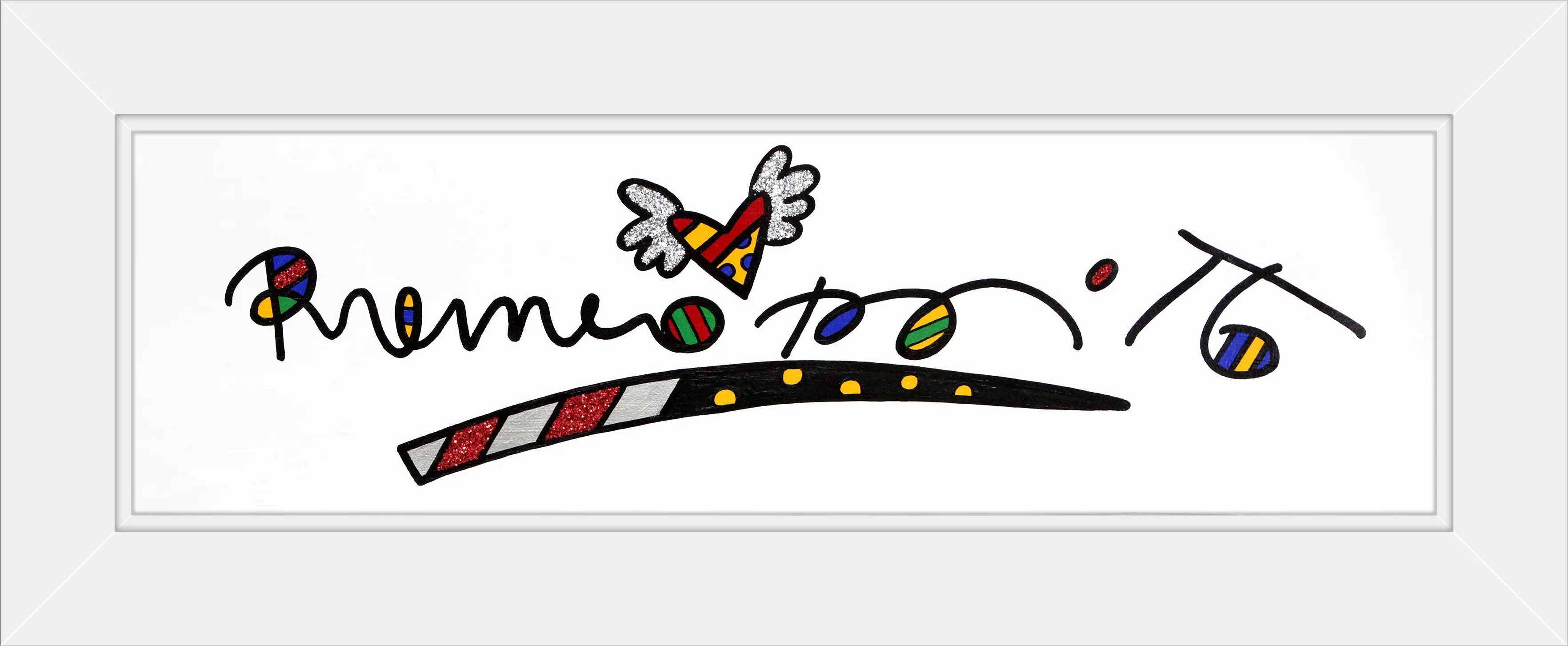 ROMERO BRITTO -  Original Painting - Image 14