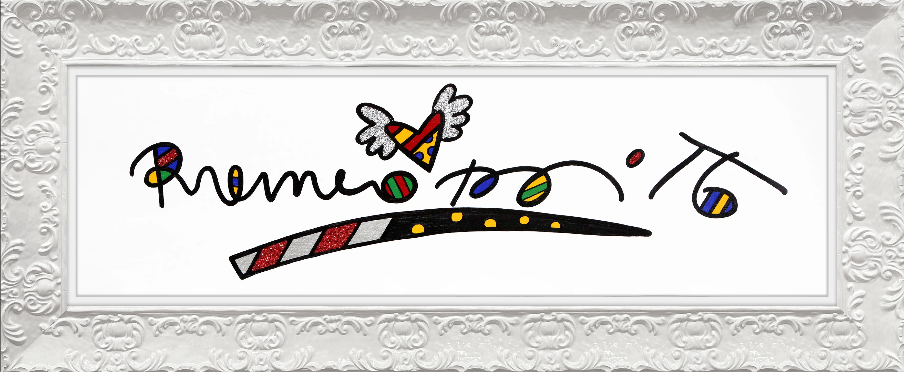 ROMERO BRITTO -  Original Painting - Image 16