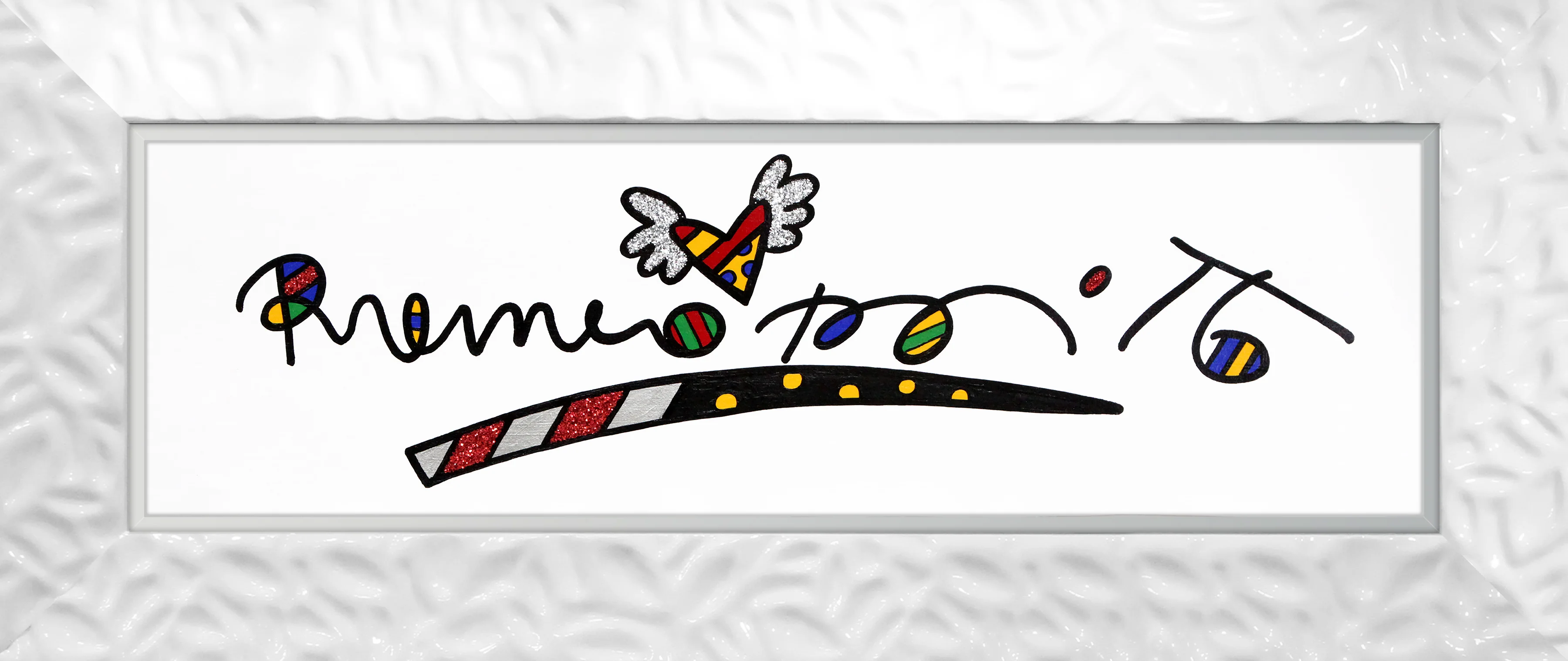 ROMERO BRITTO -  Original Painting - Image 17