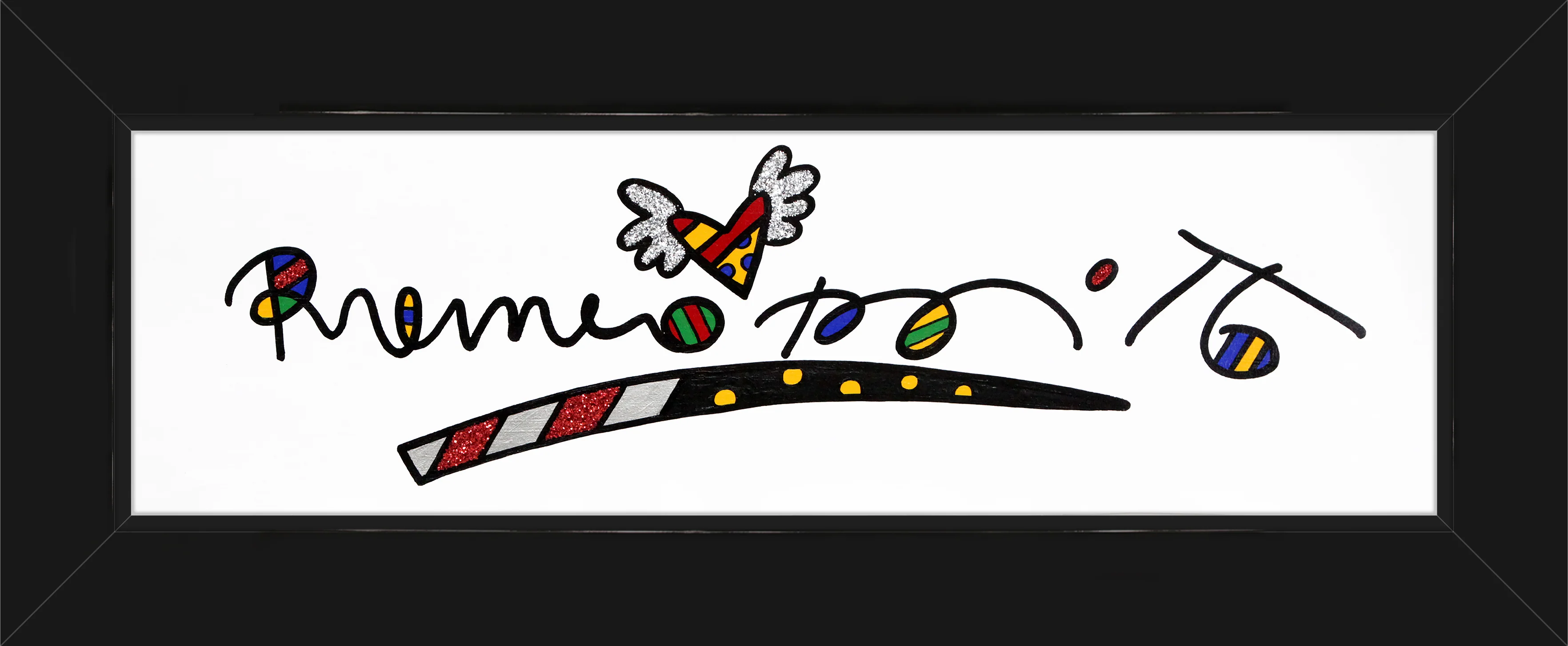 ROMERO BRITTO -  Original Painting - Image 5