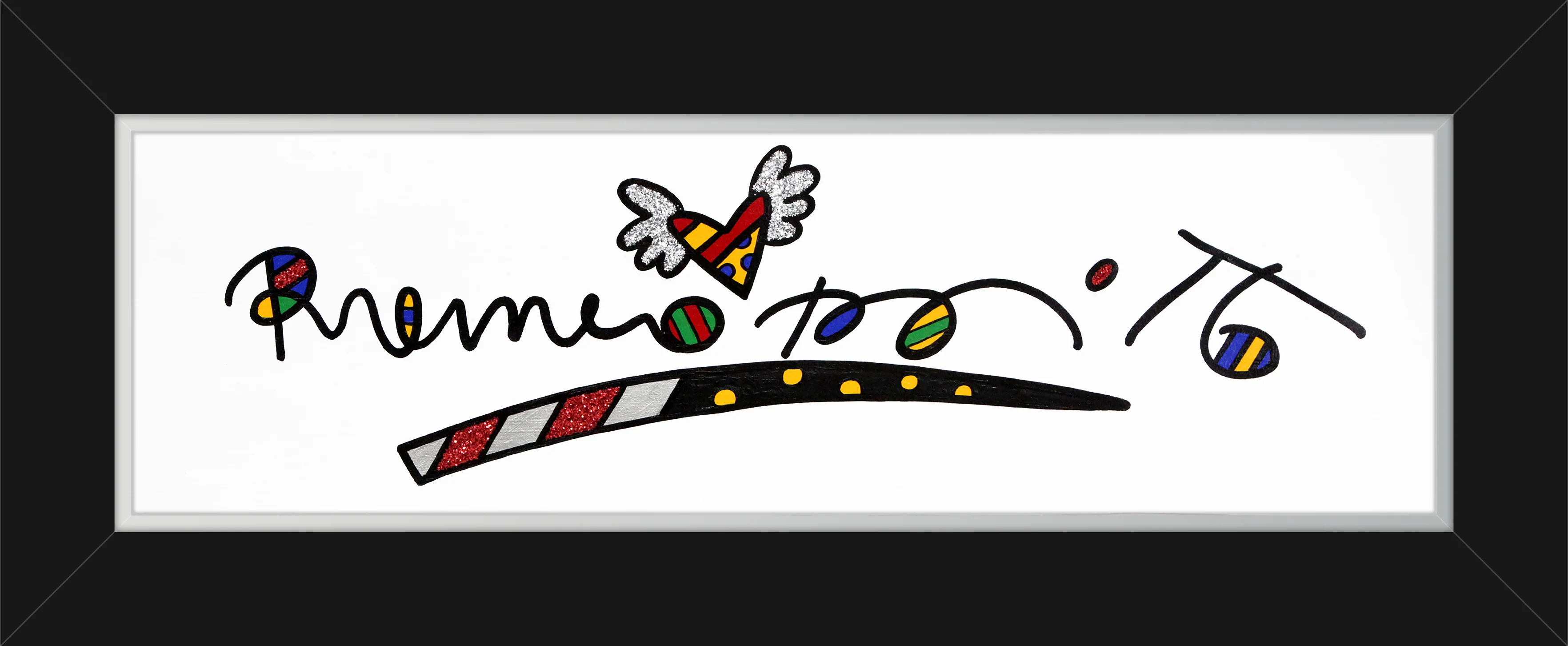 ROMERO BRITTO -  Original Painting - Image 6