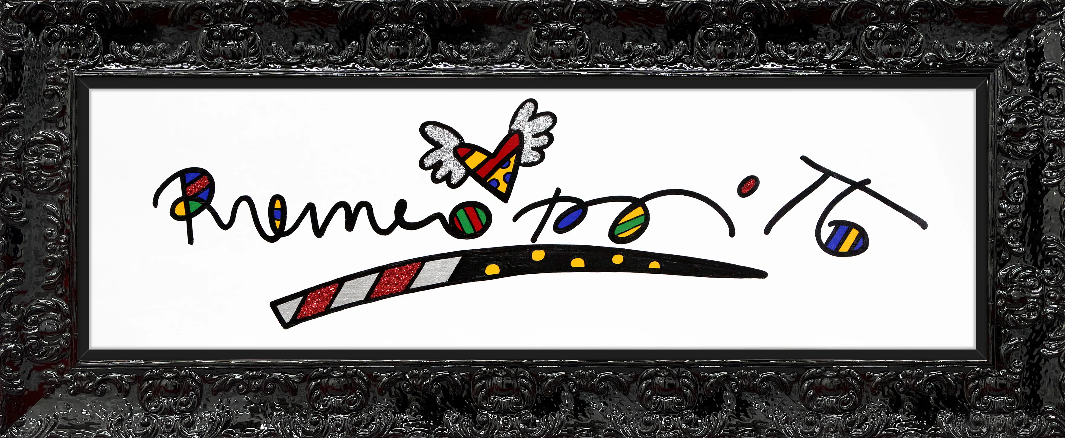 ROMERO BRITTO -  Original Painting - Image 7