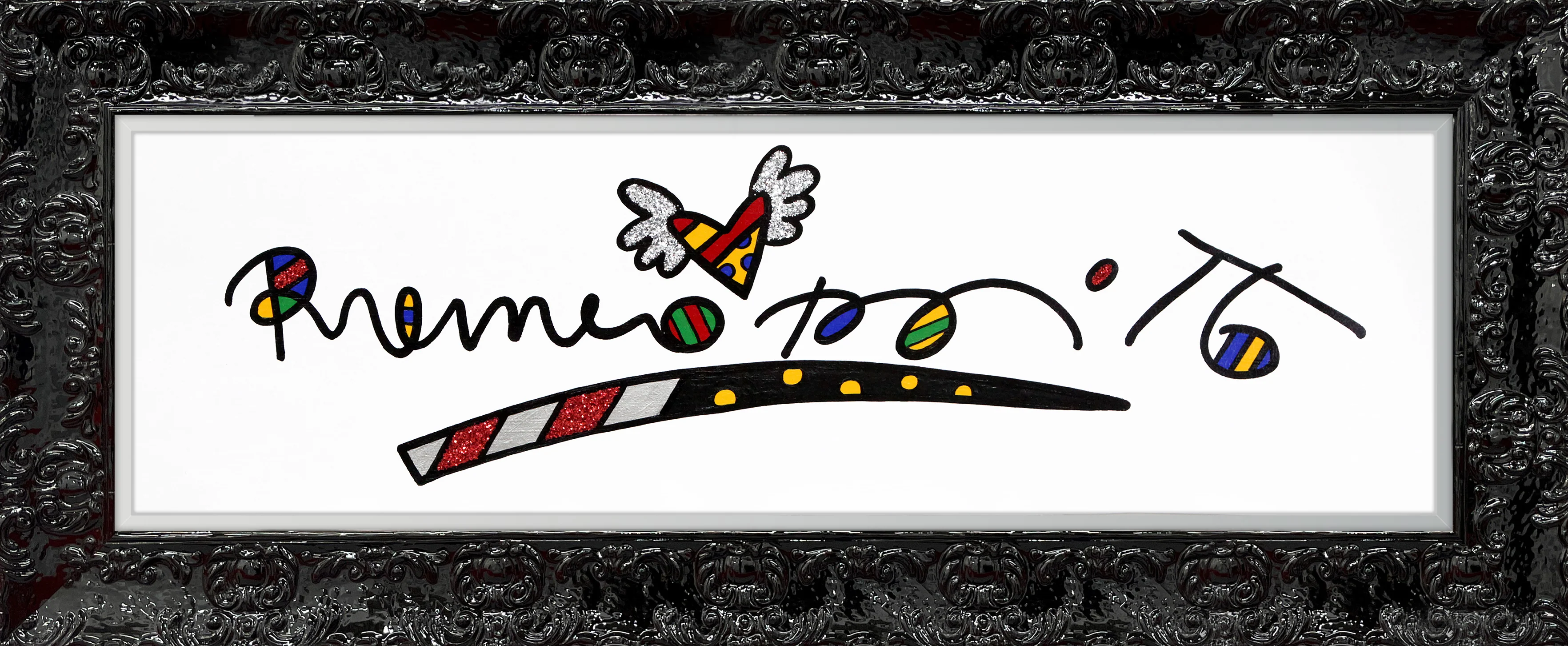 ROMERO BRITTO -  Original Painting - Image 8