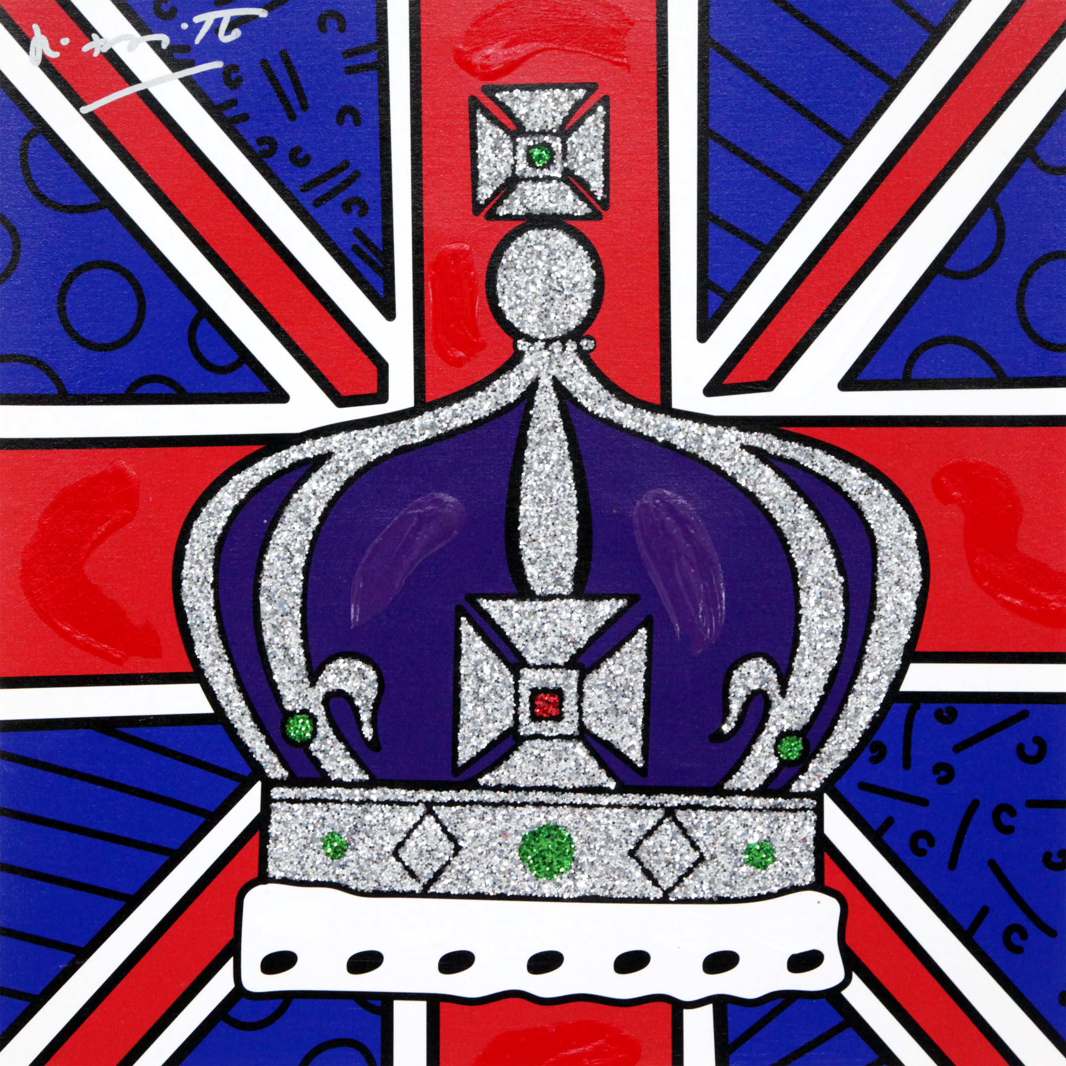 Royal Crown - Mixed Media Original