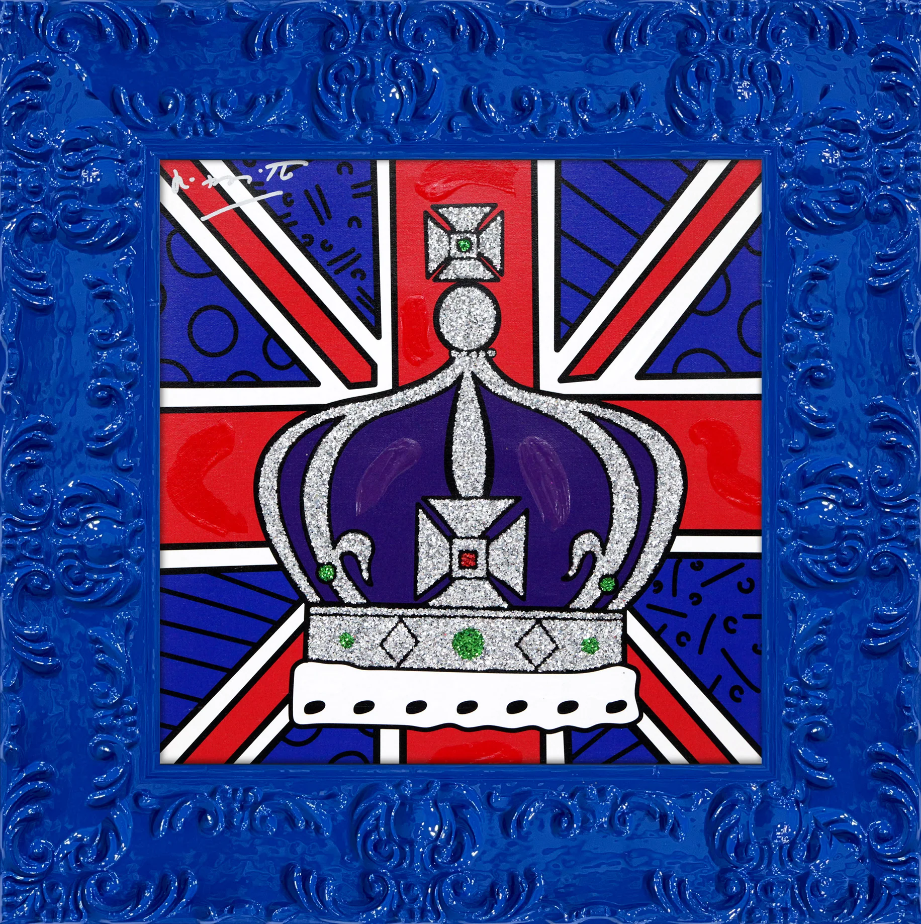 Royal Crown - Mixed Media Original - Image 2