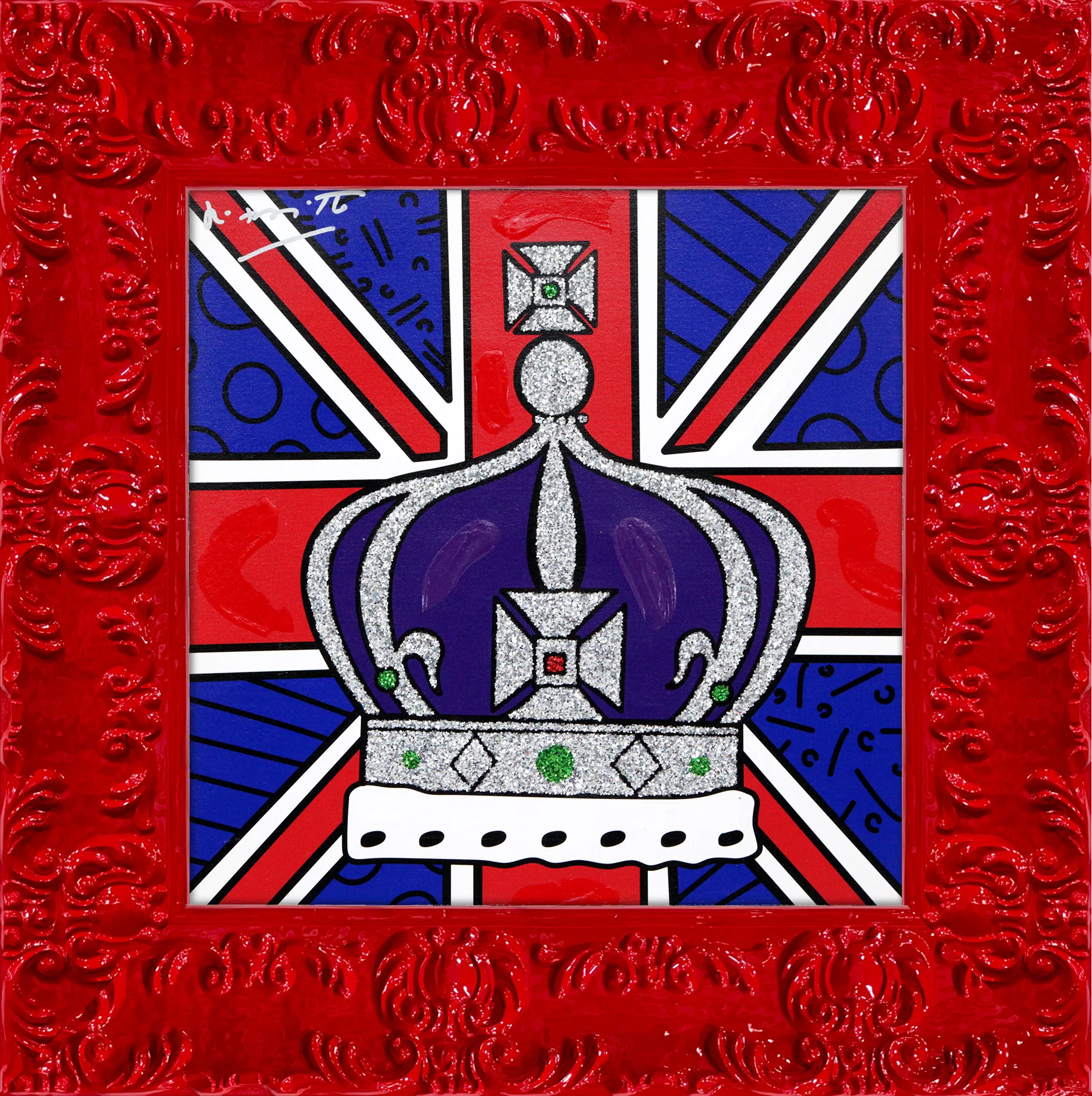 Royal Crown - Mixed Media Original - Image 3