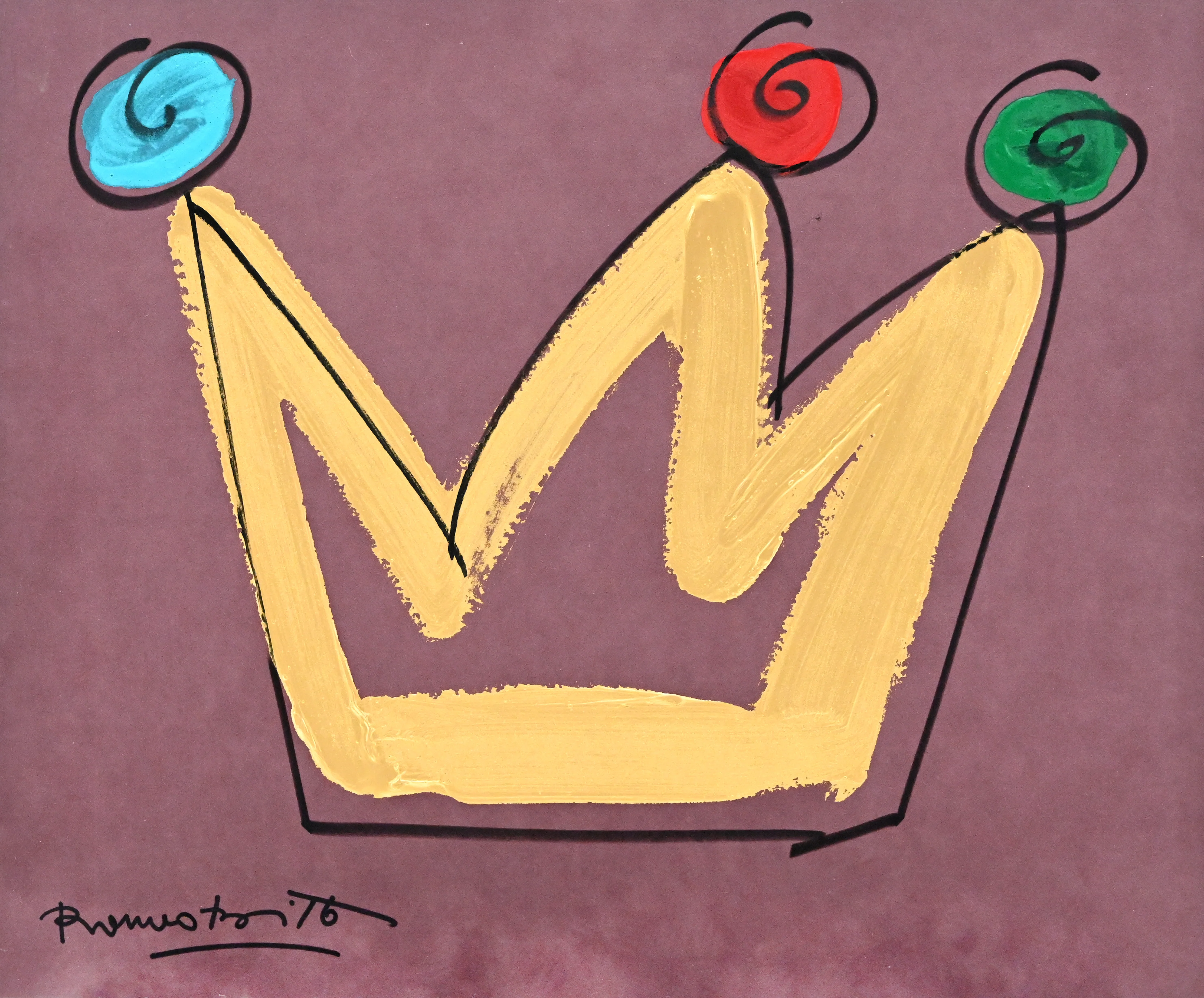 Royalty (Crown) -  Original Drawing