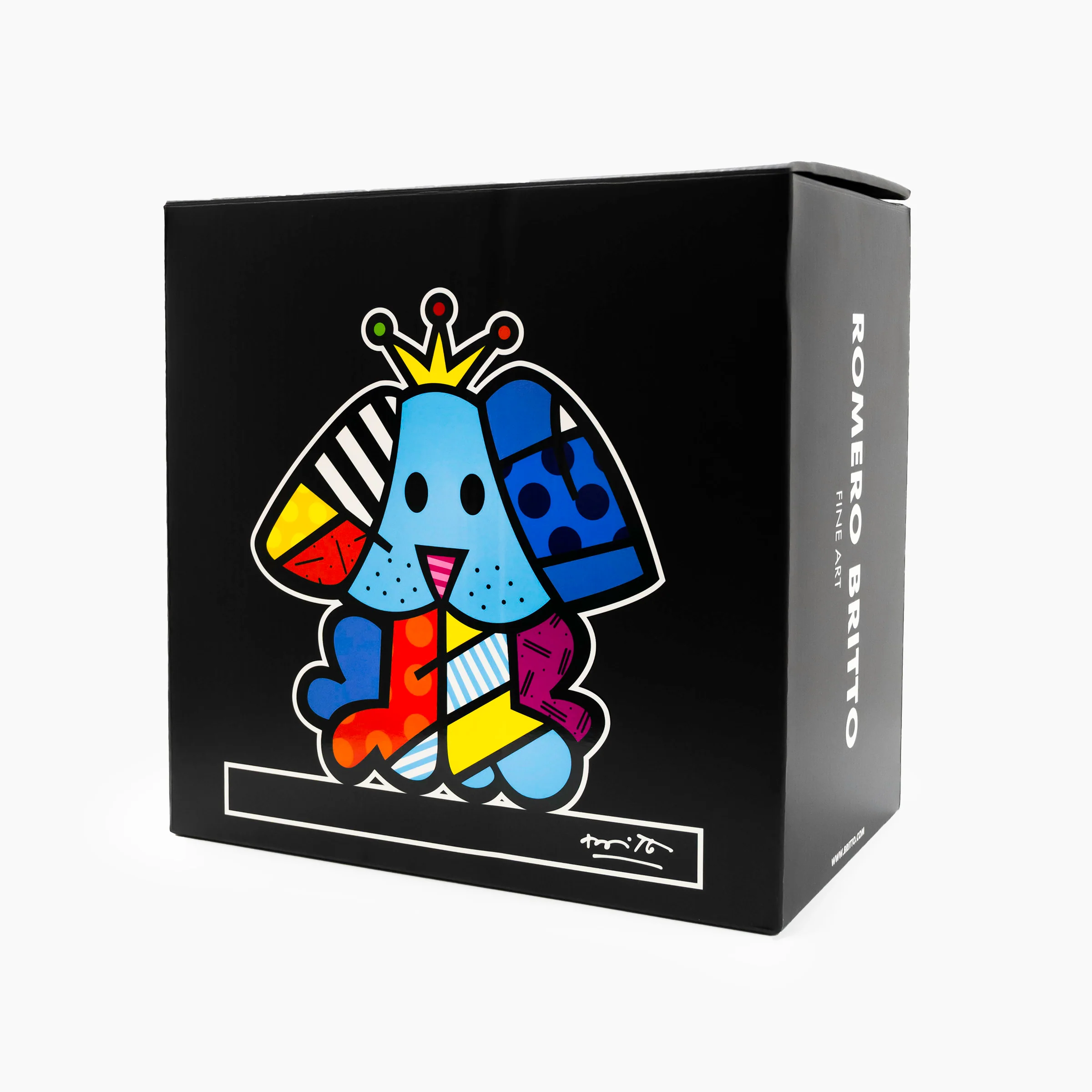 Royalty Dog (Black Base) - Limited Edition Sculpture - Image 6