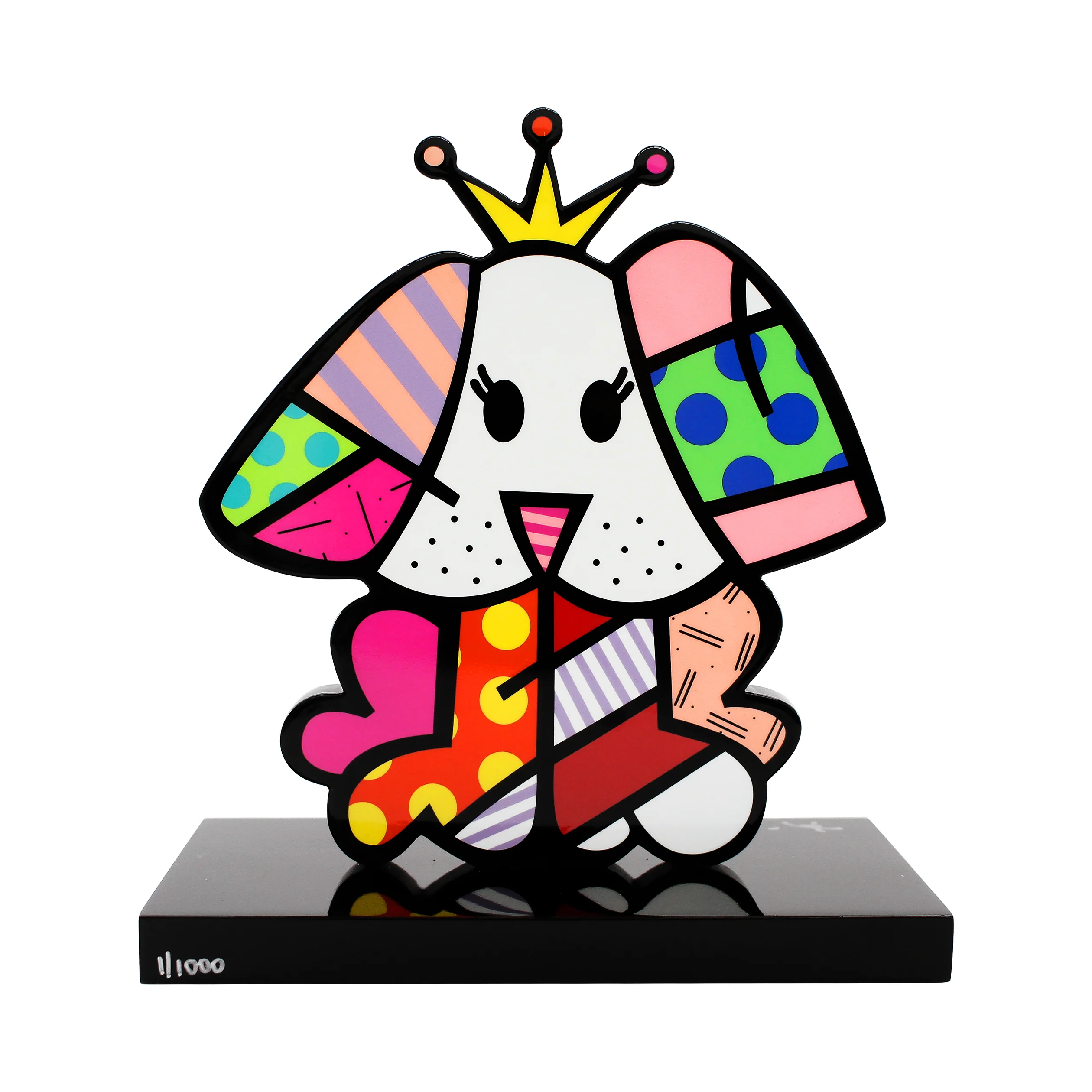 Royalty II (Black Base) - Limited Edition Sculpture - Image 3