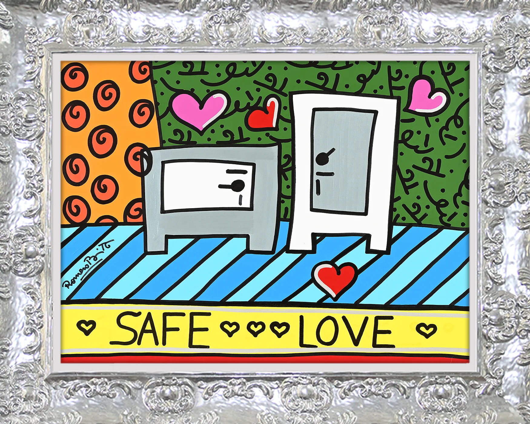 SAFE LOVE - Original Painting - Image 10