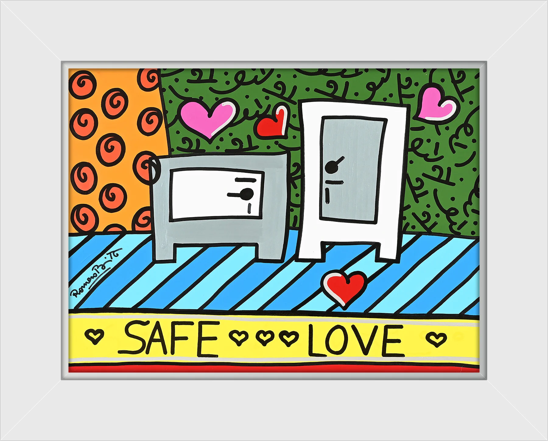 SAFE LOVE - Original Painting - Image 11