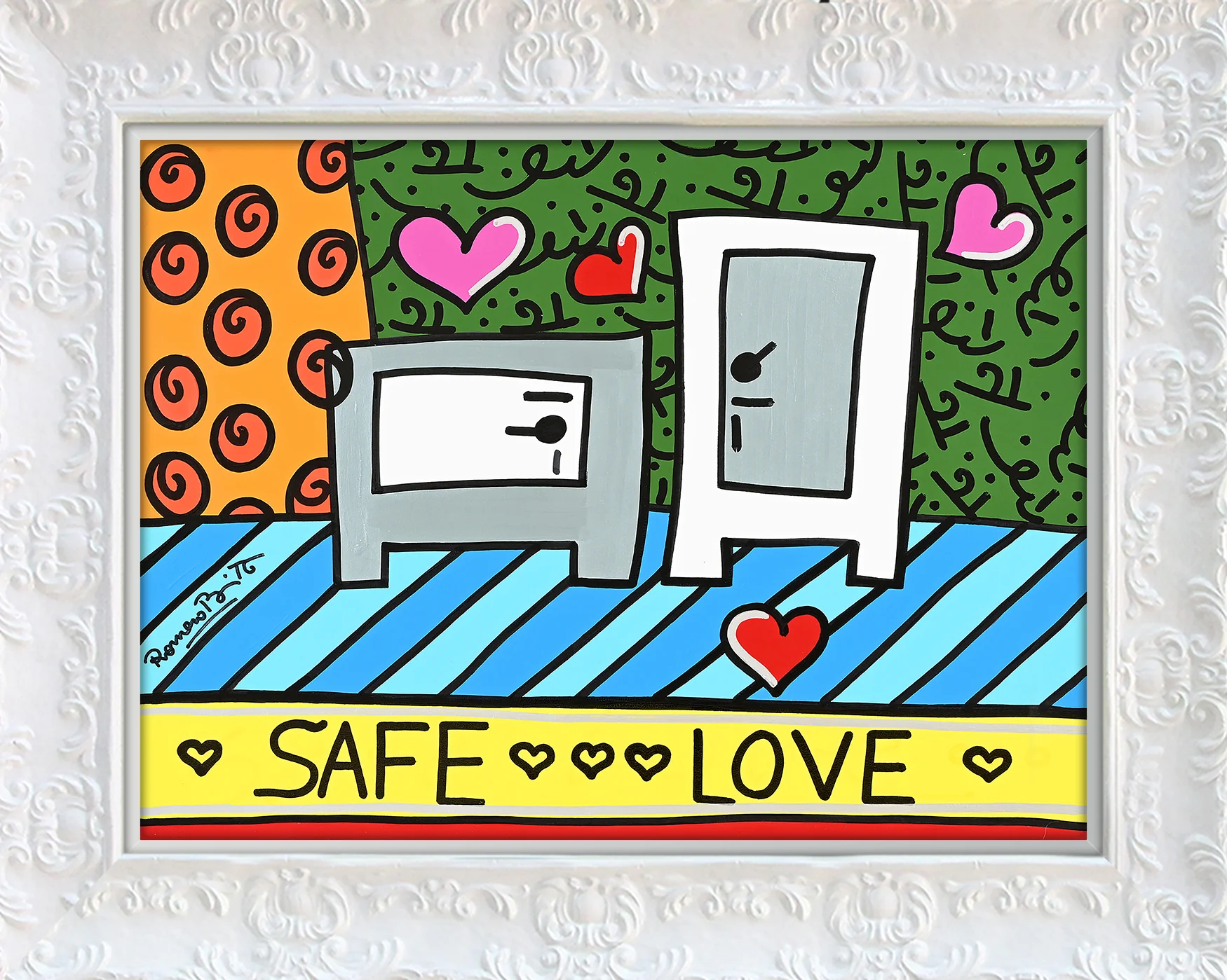 SAFE LOVE - Original Painting - Image 13