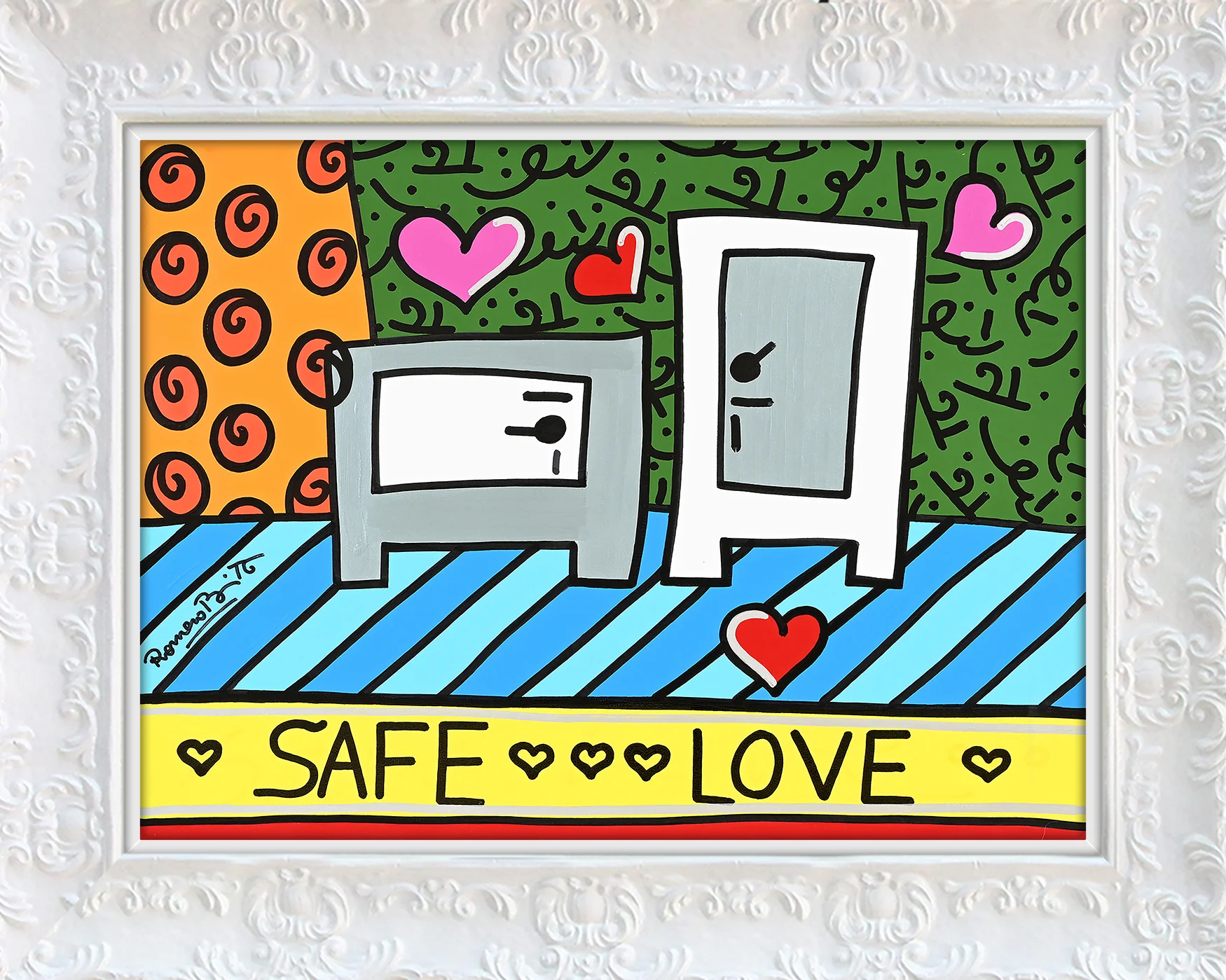 SAFE LOVE - Original Painting - Image 14