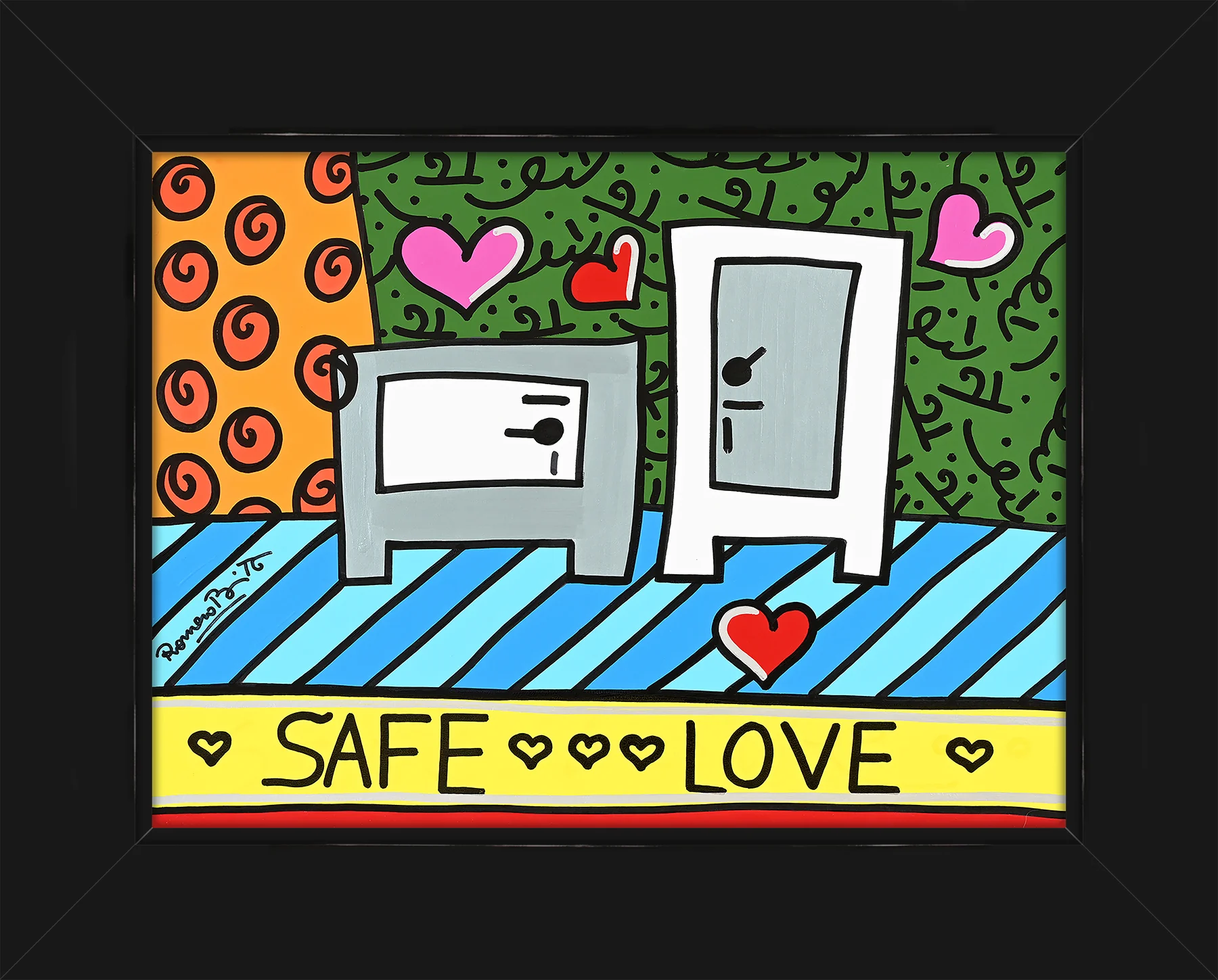 SAFE LOVE - Original Painting - Image 2