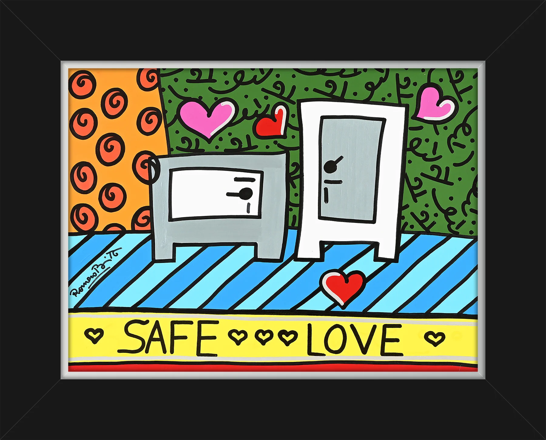 SAFE LOVE - Original Painting - Image 3