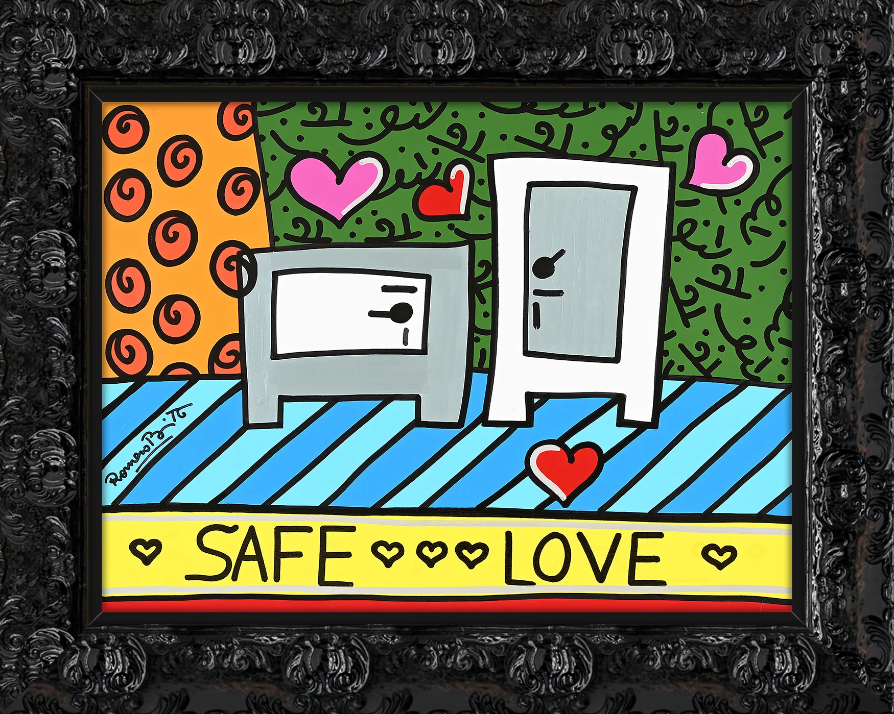 SAFE LOVE - Original Painting - Image 4
