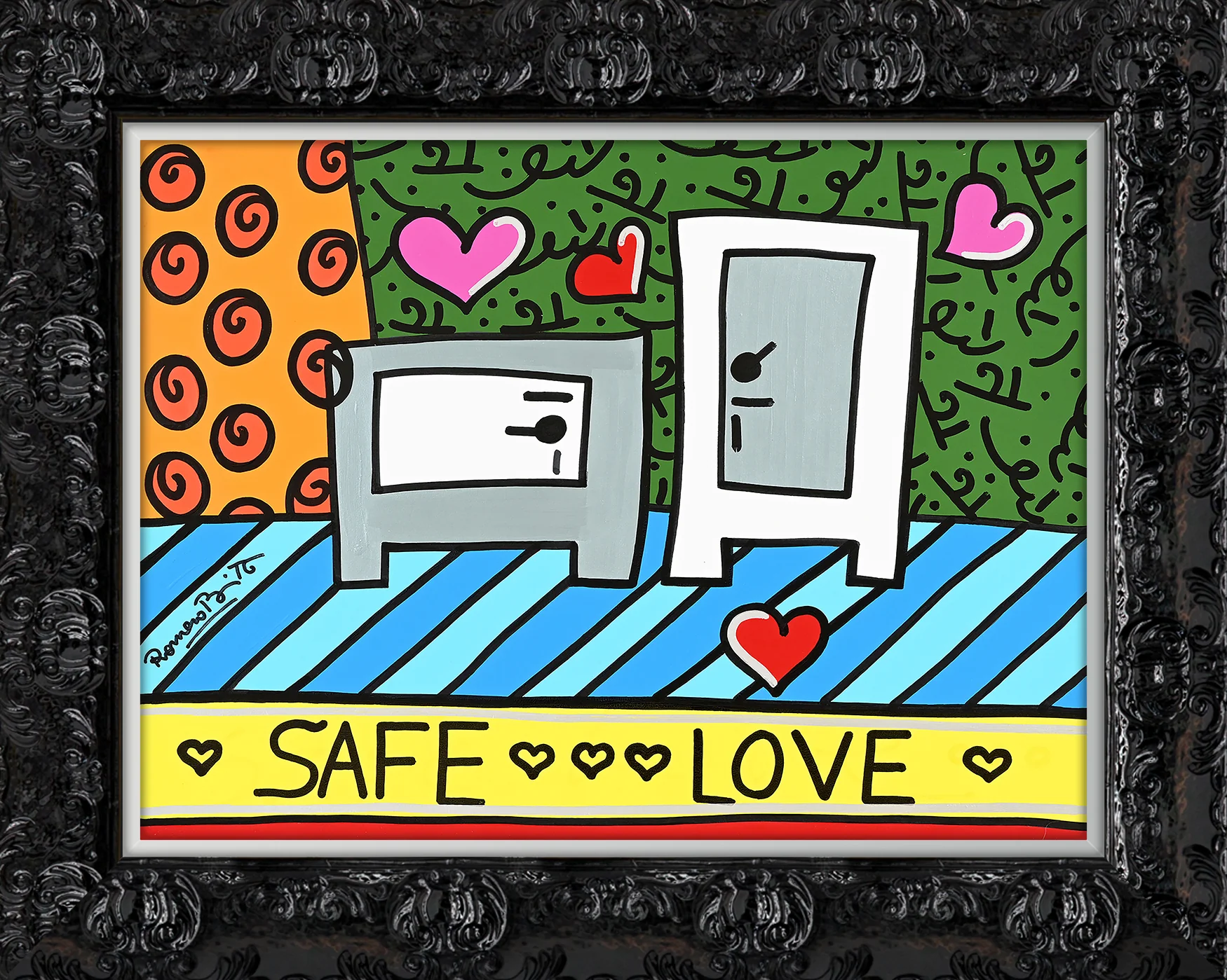 SAFE LOVE - Original Painting - Image 5