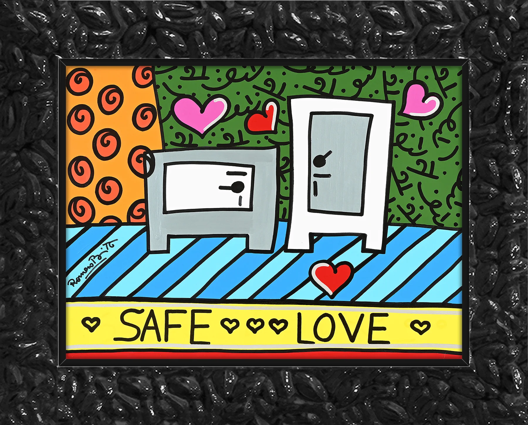 SAFE LOVE - Original Painting - Image 6
