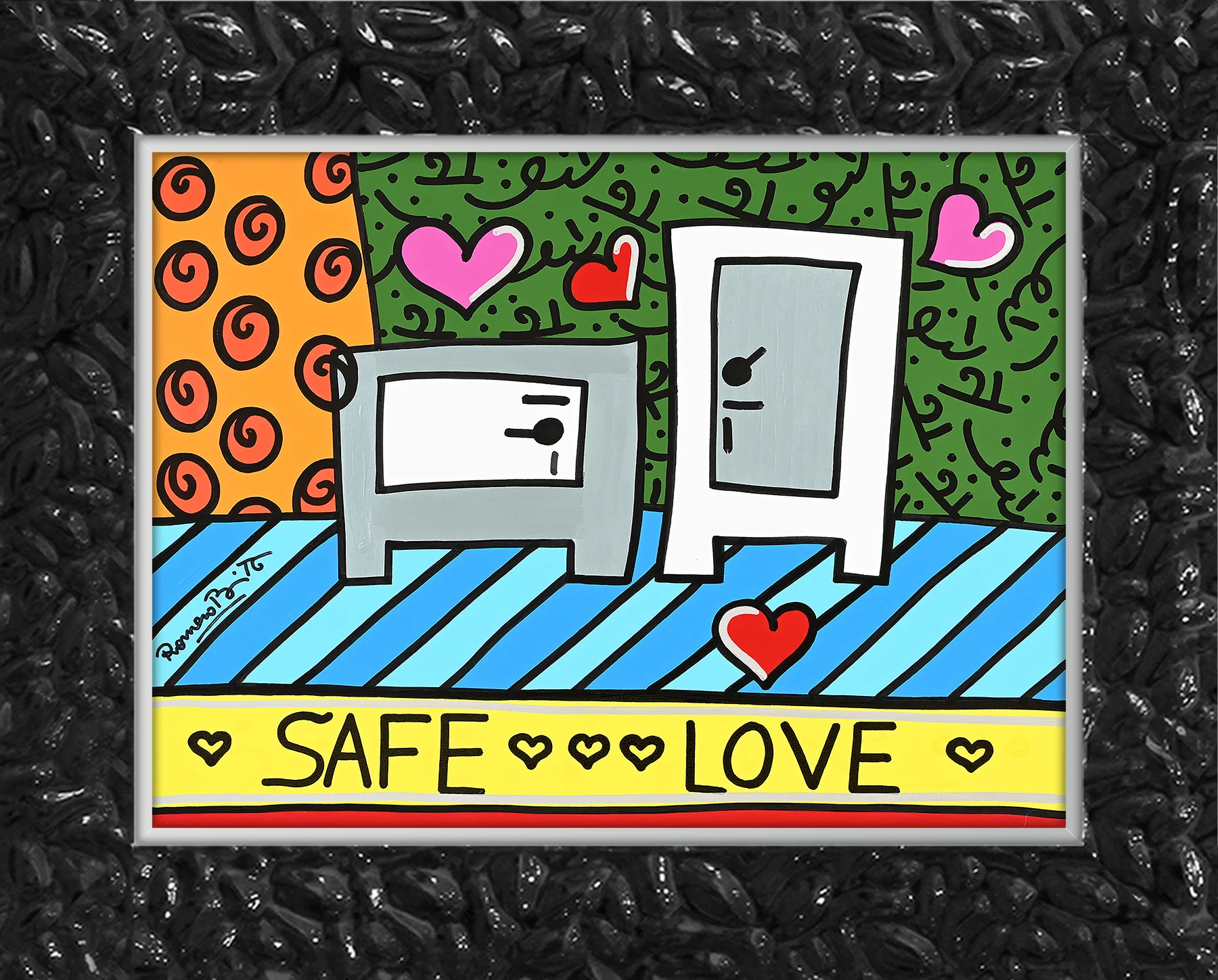 SAFE LOVE - Original Painting - Image 7