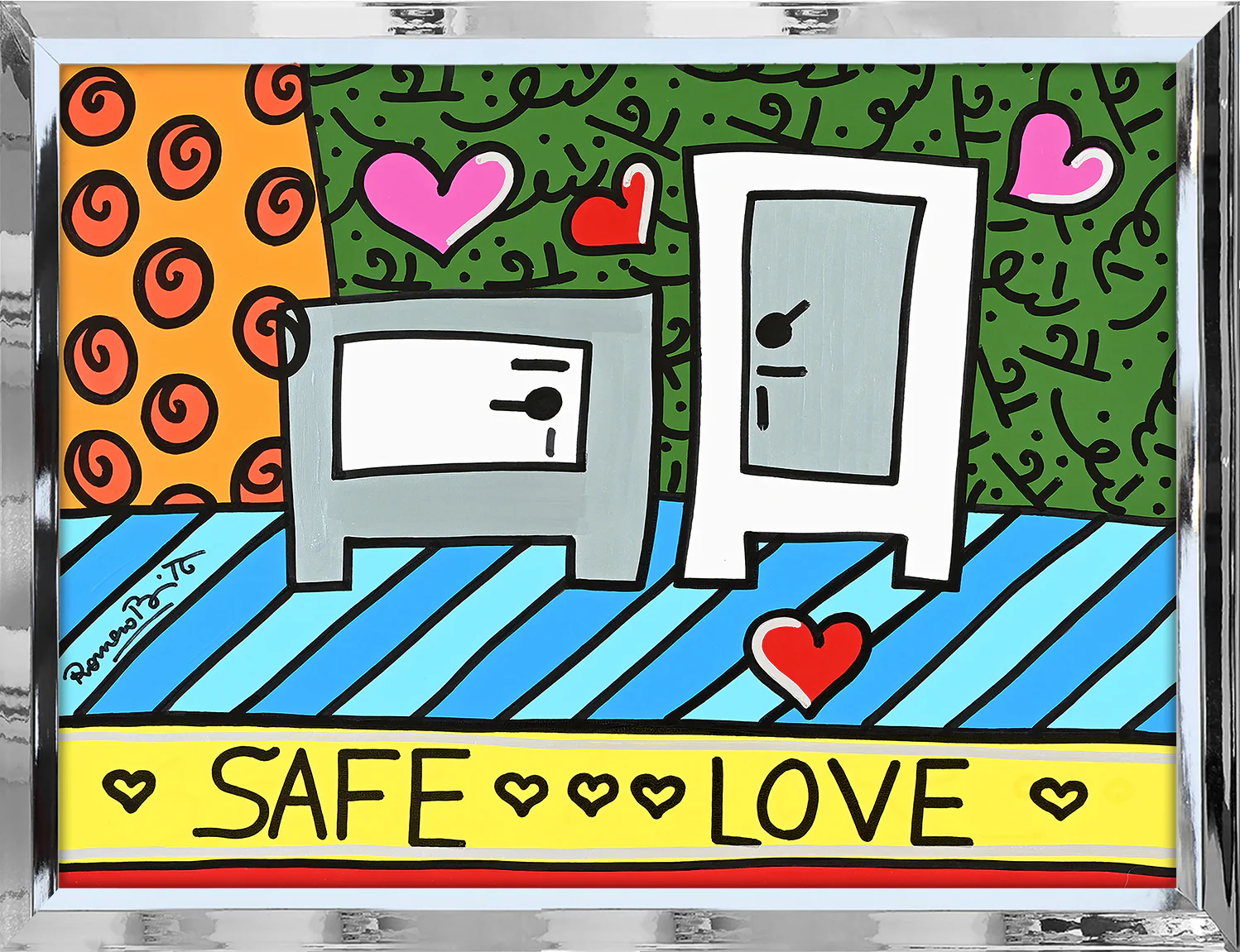 SAFE LOVE - Original Painting - Image 8