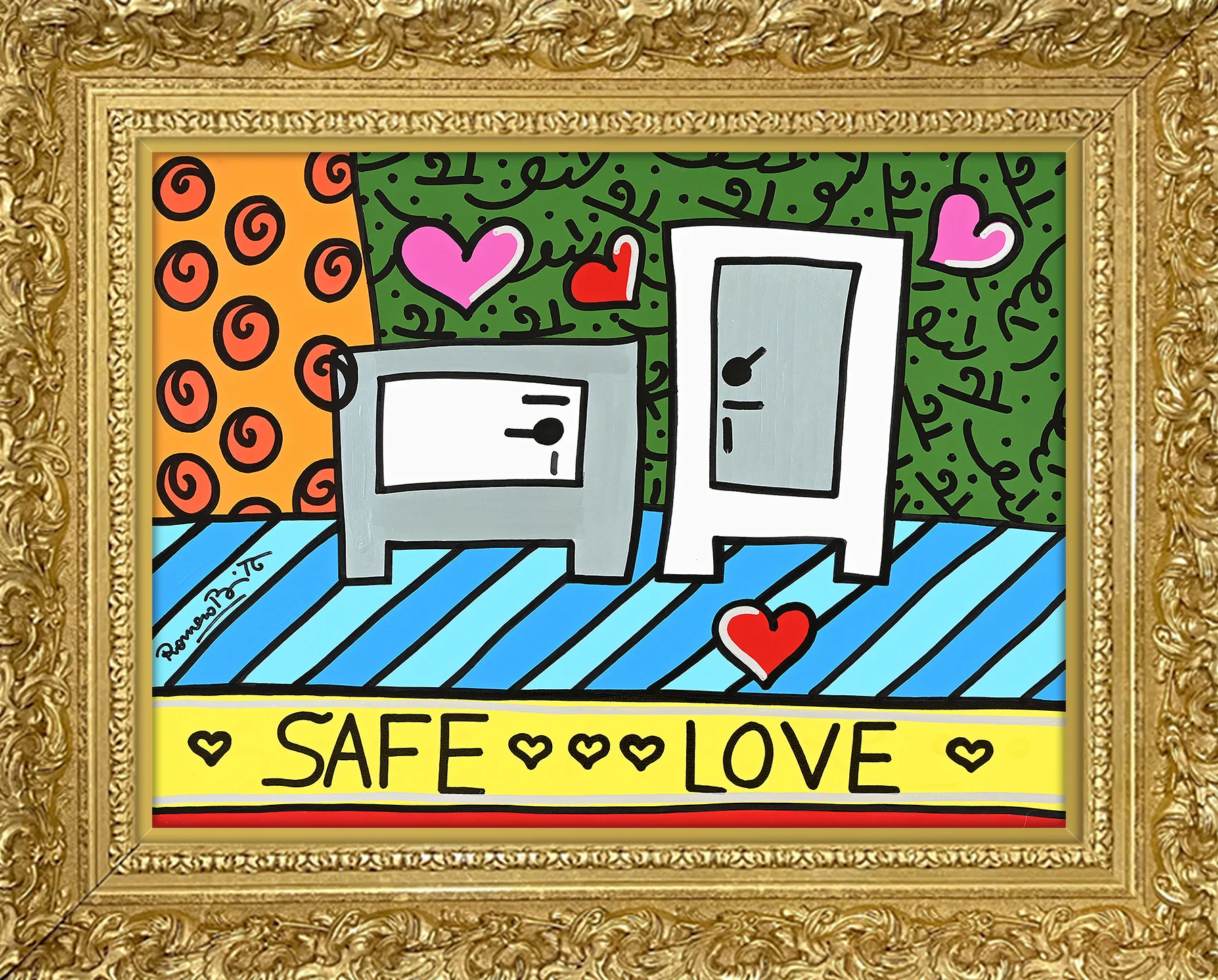 SAFE LOVE - Original Painting - Image 9