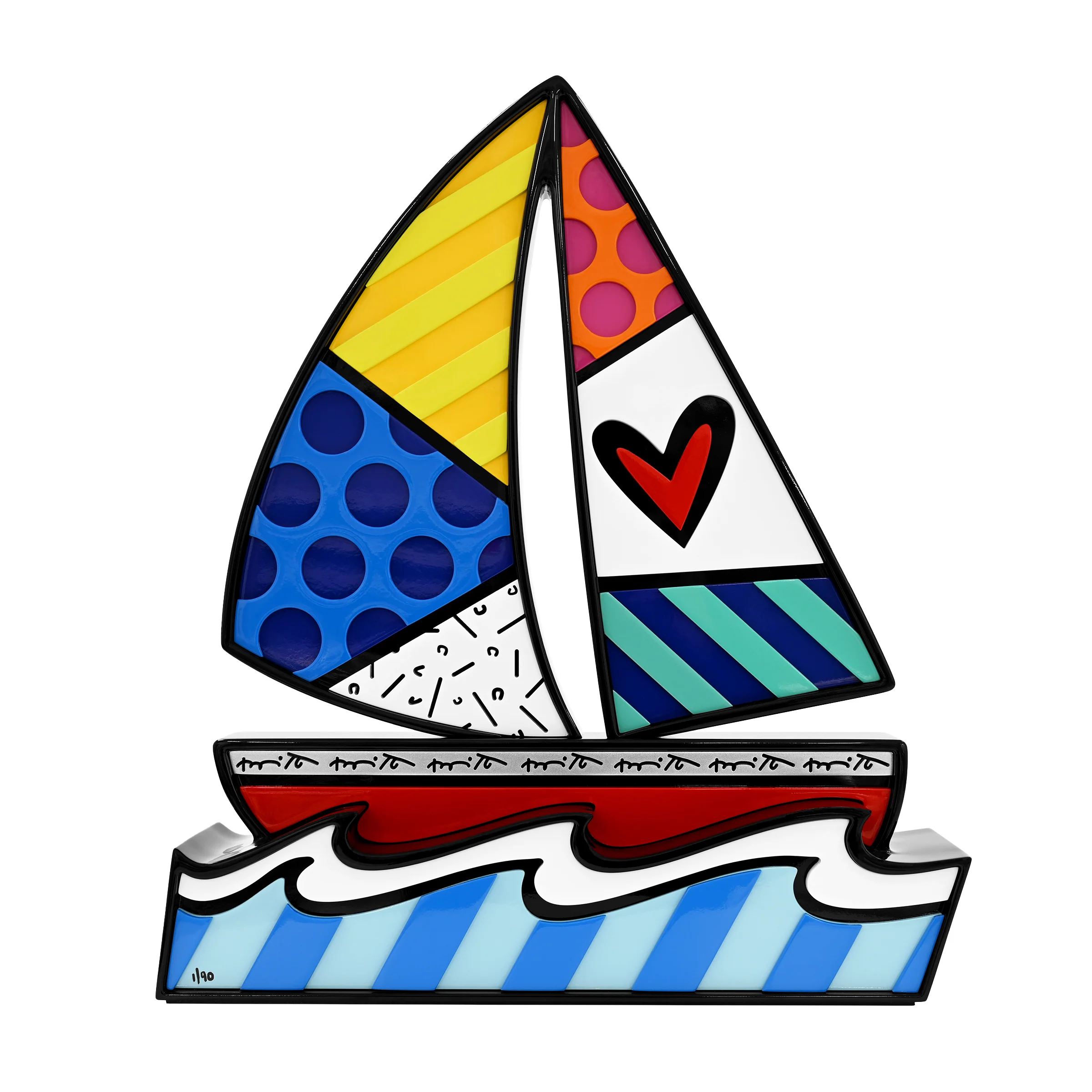 Sailboat - Limited Edition Sculpture - Image 2
