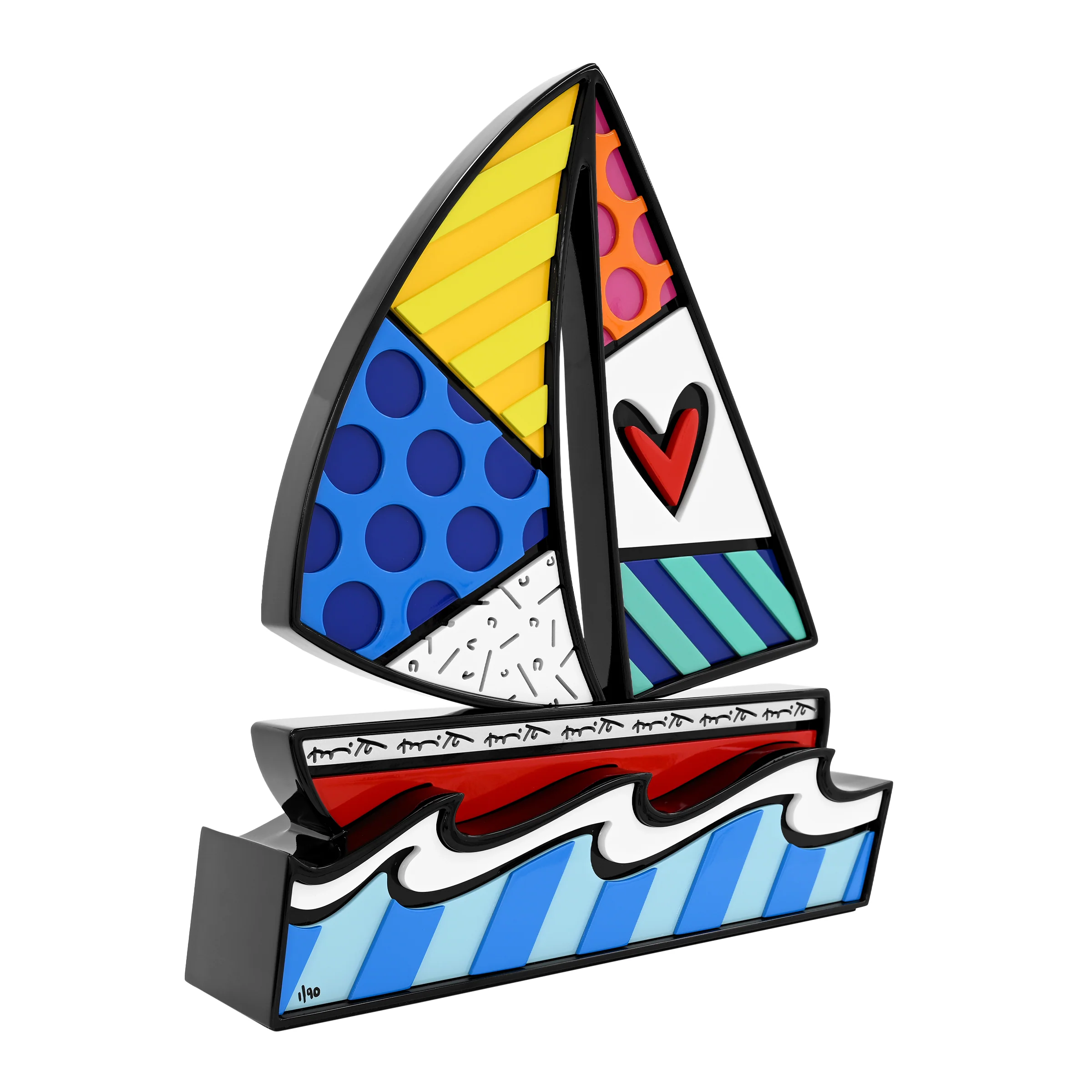Sailboat - Limited Edition Sculpture - Image 3