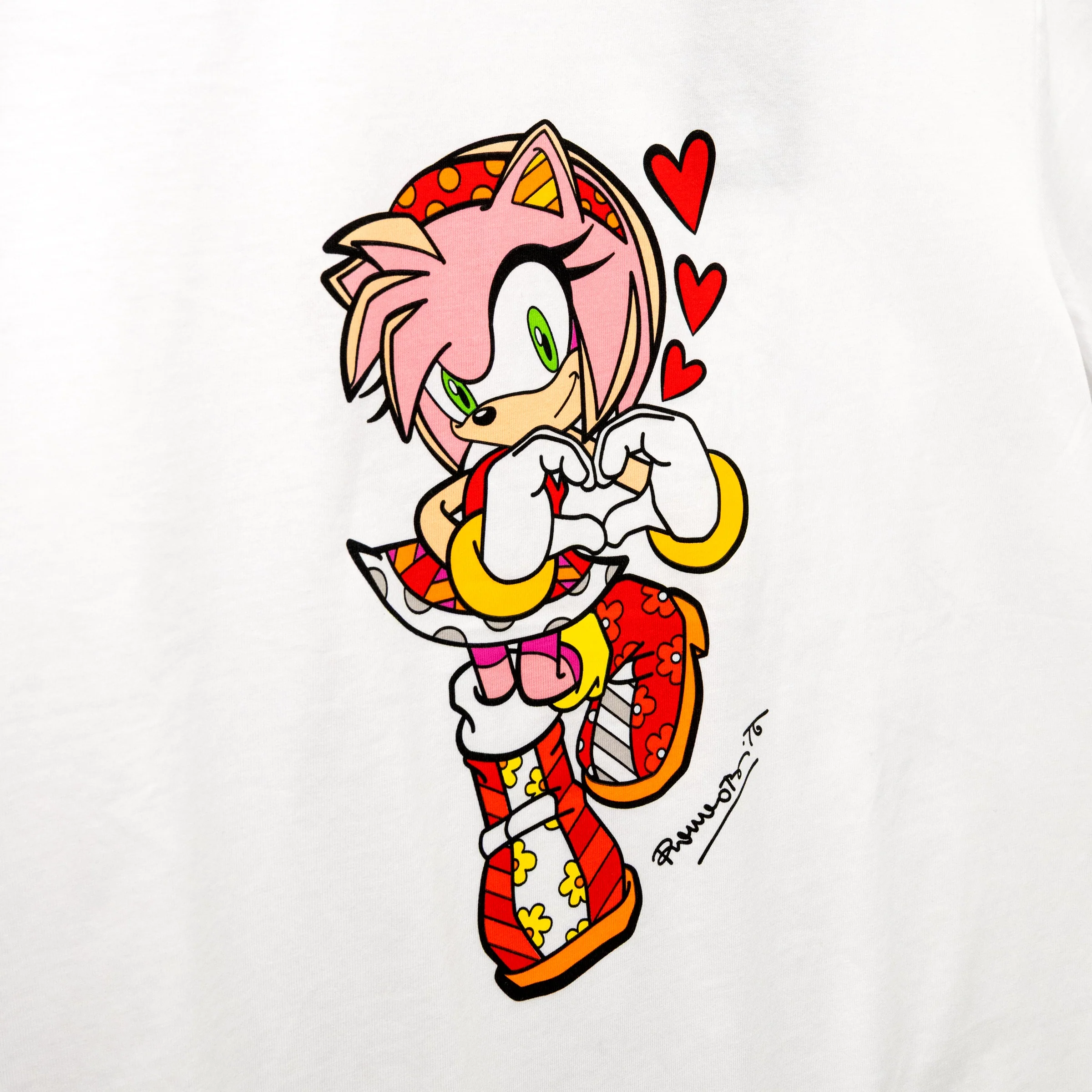 Amy Sega by Britto T-Shirt - Image 2