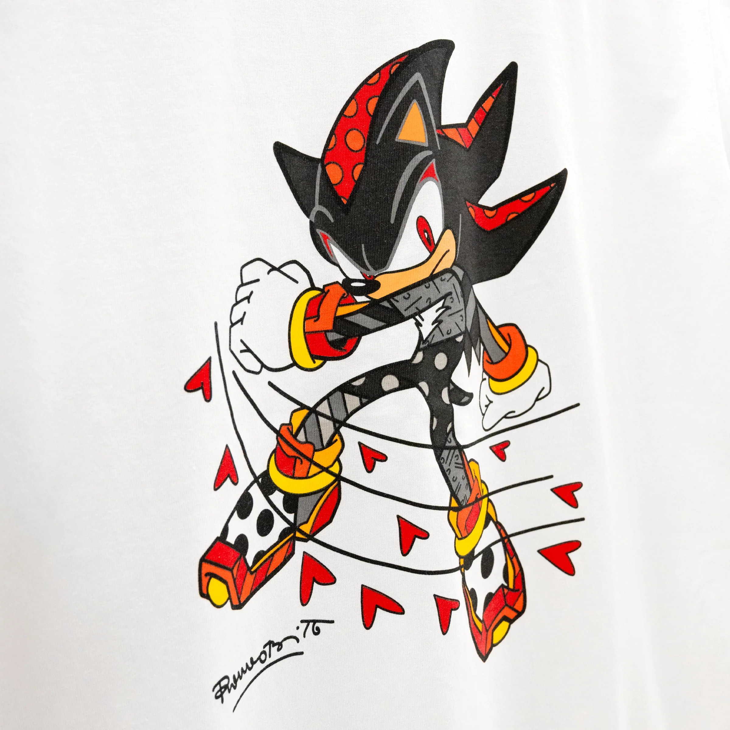 Shadow Sega by Britto T-Shirt - Image 2
