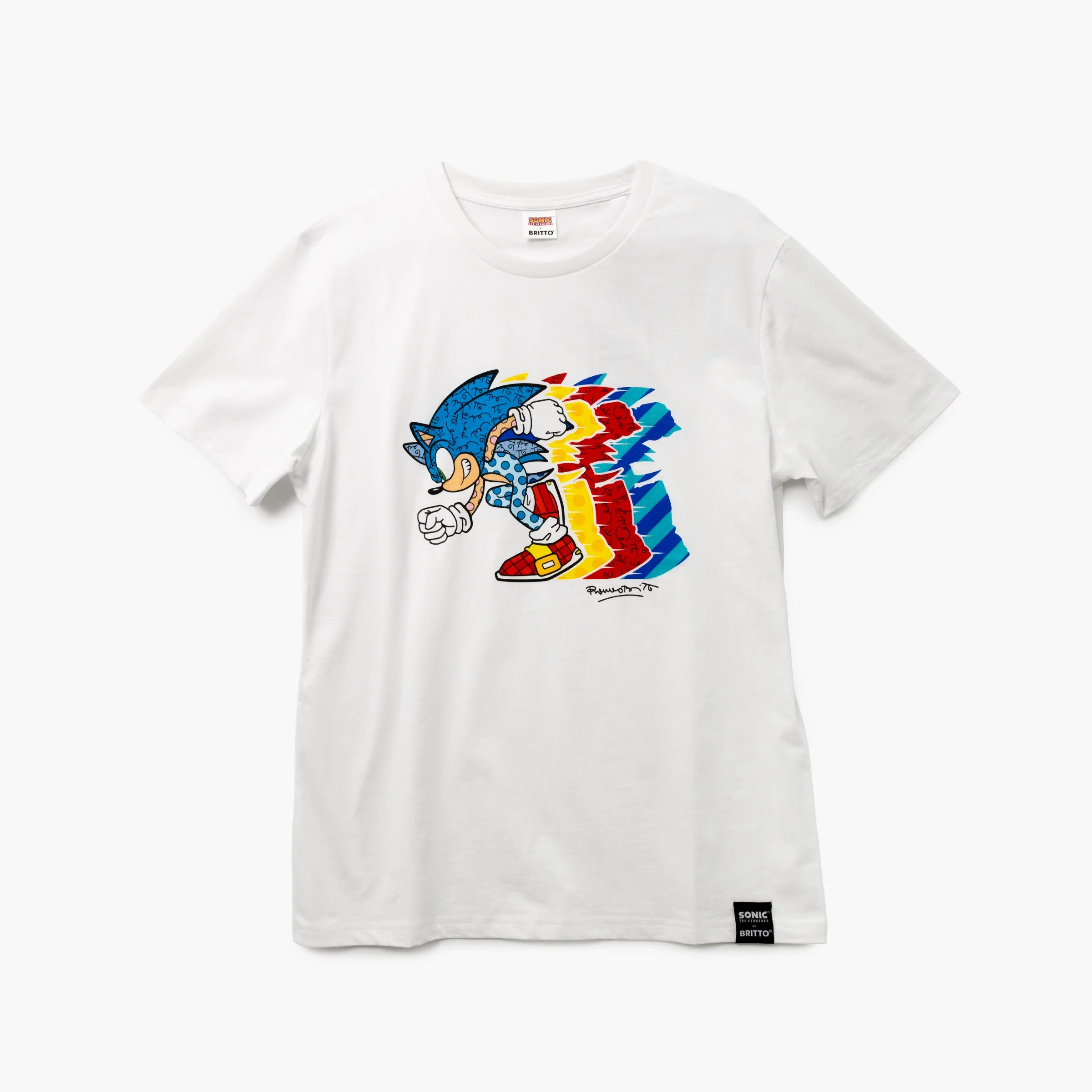 Sonic Sega by Britto T-Shirt