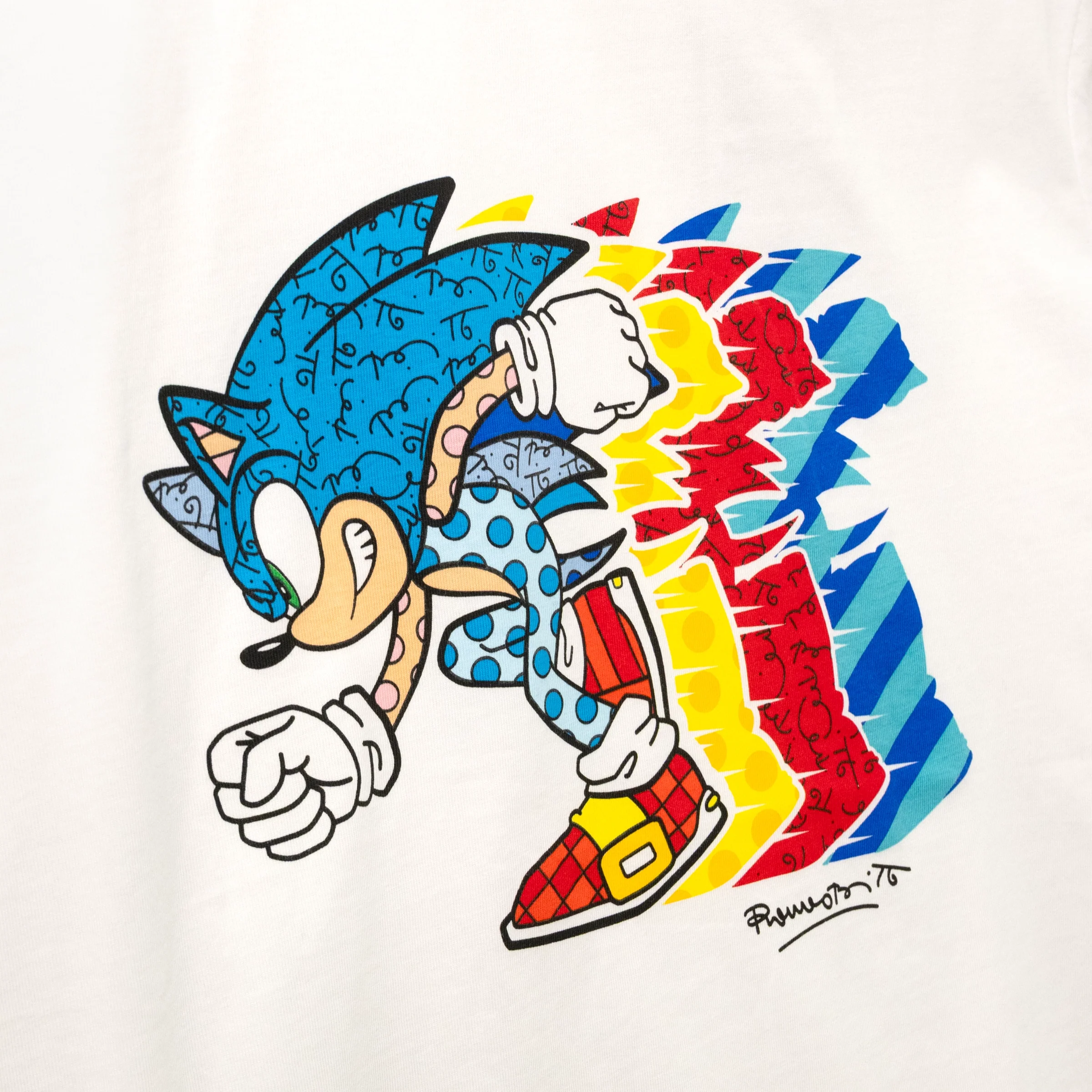 Sonic Sega by Britto T-Shirt - Image 2