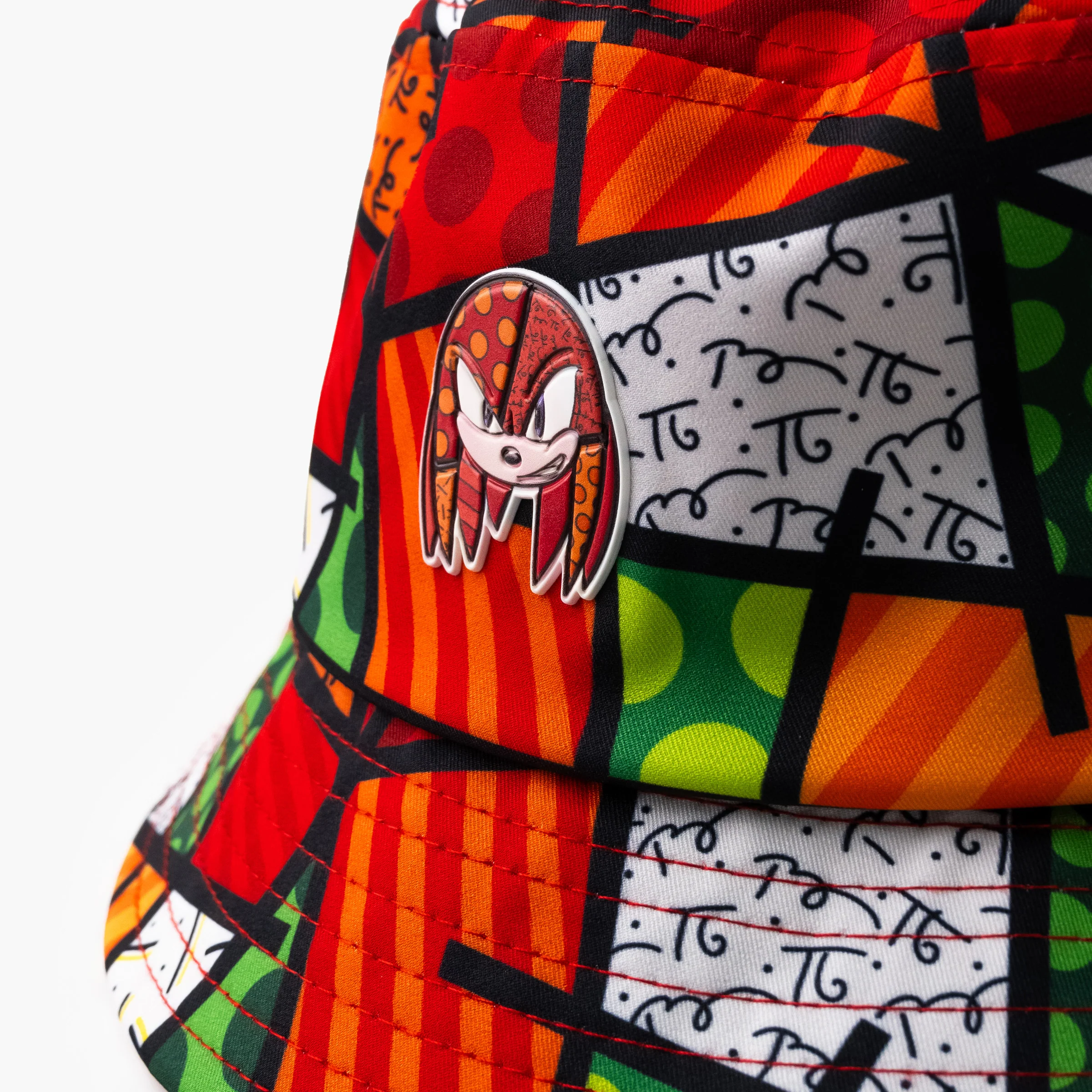 Knuckles Sega by Britto Bucket Hat - Image 4