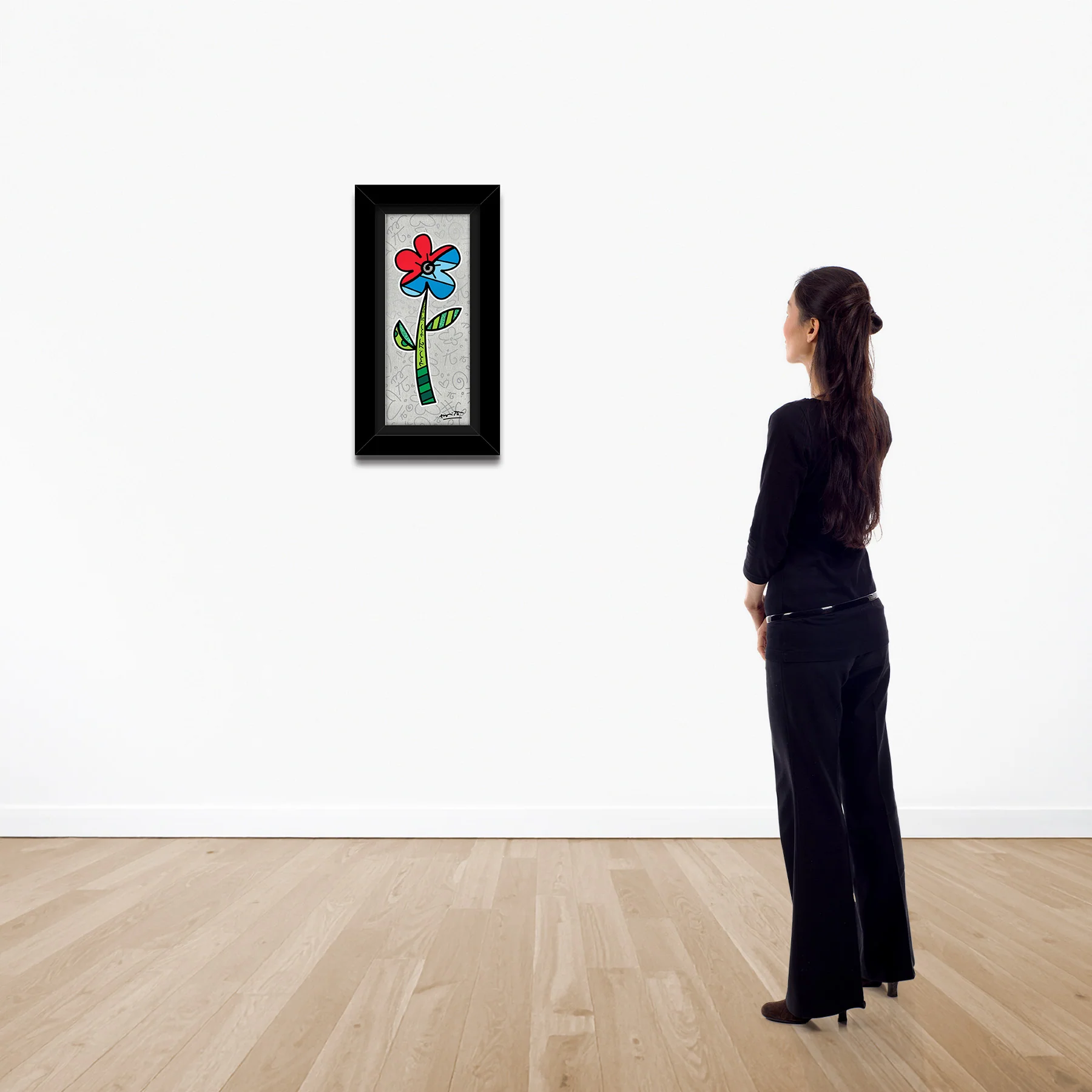 Silver Hibiscus - Limited Edition Print - Image 2