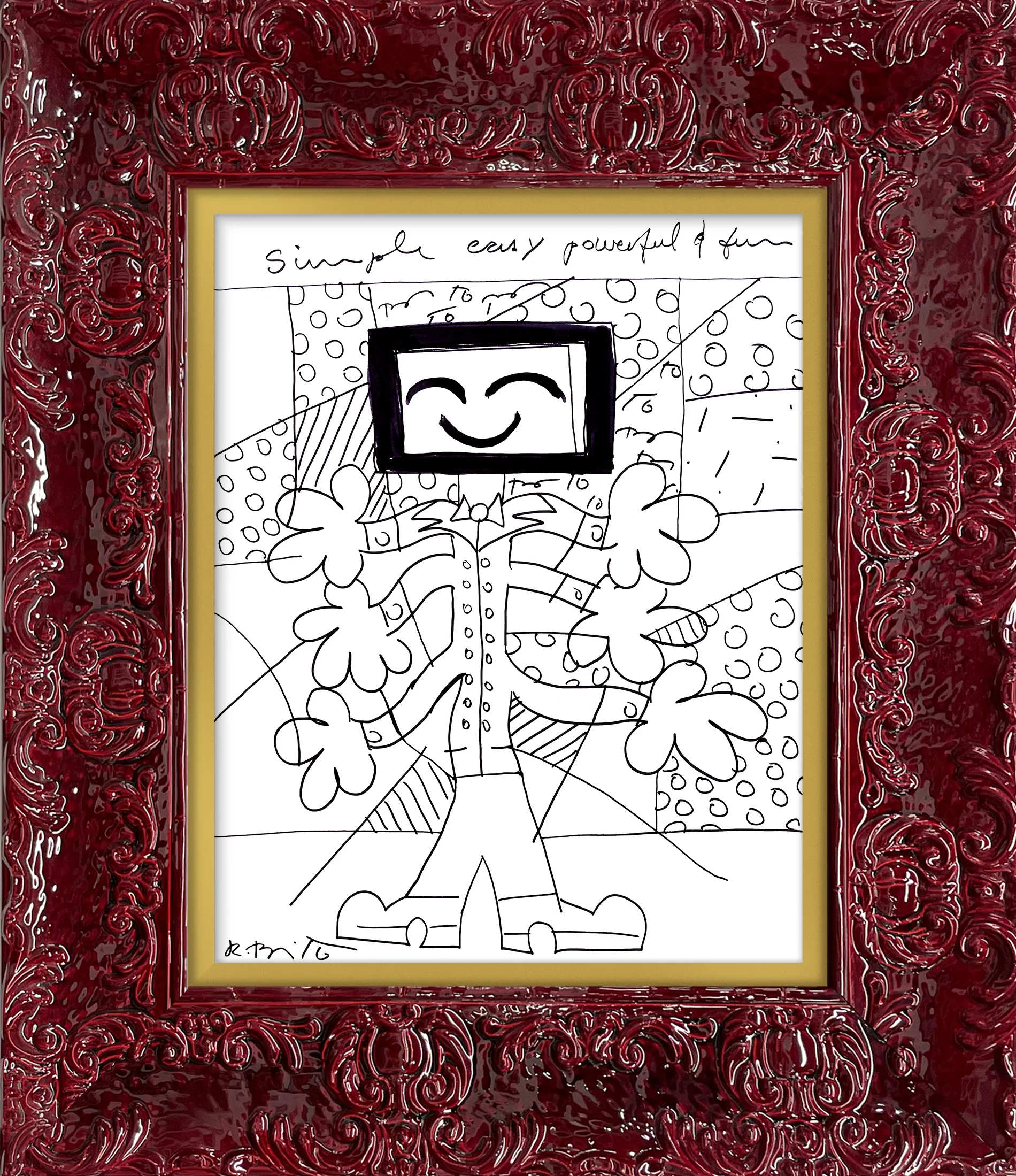 SIMPLE, EASY, POWERFUL & FUN -  Original Drawing - Image 10