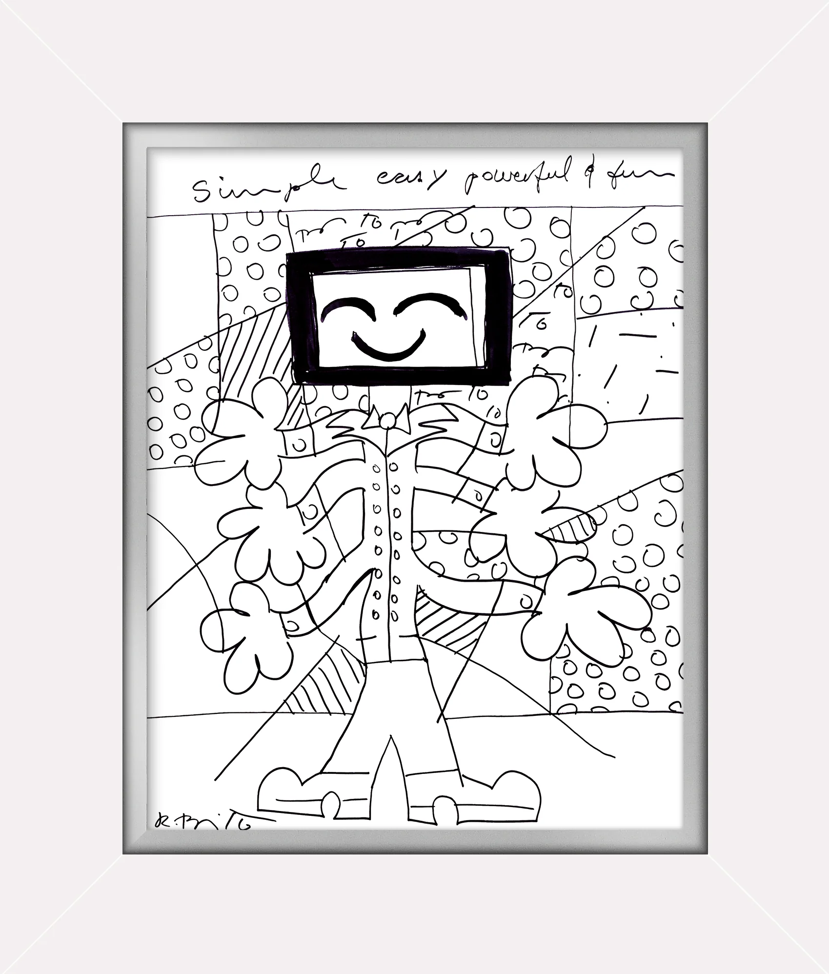 SIMPLE, EASY, POWERFUL & FUN -  Original Drawing - Image 12