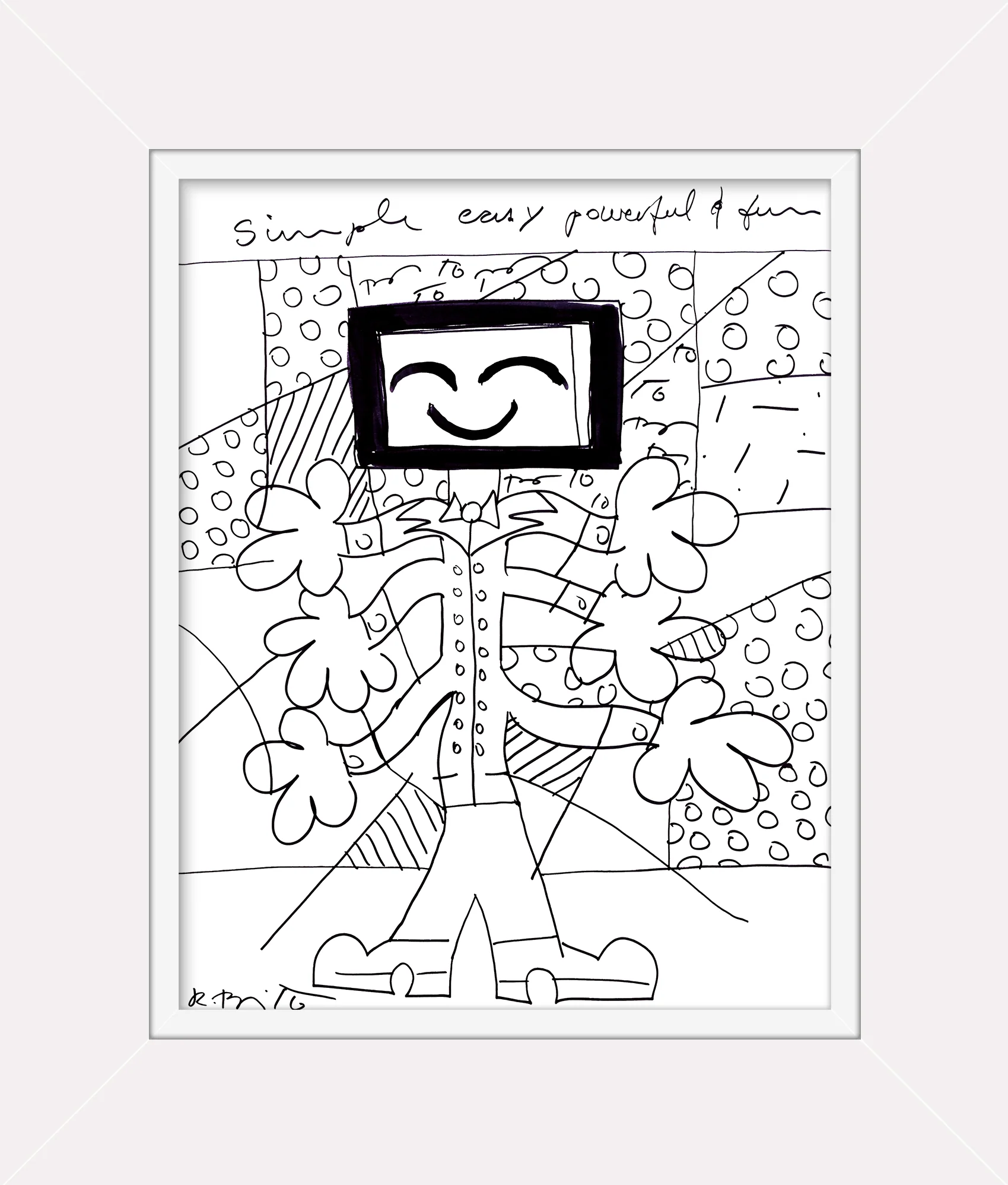 SIMPLE, EASY, POWERFUL & FUN -  Original Drawing - Image 13