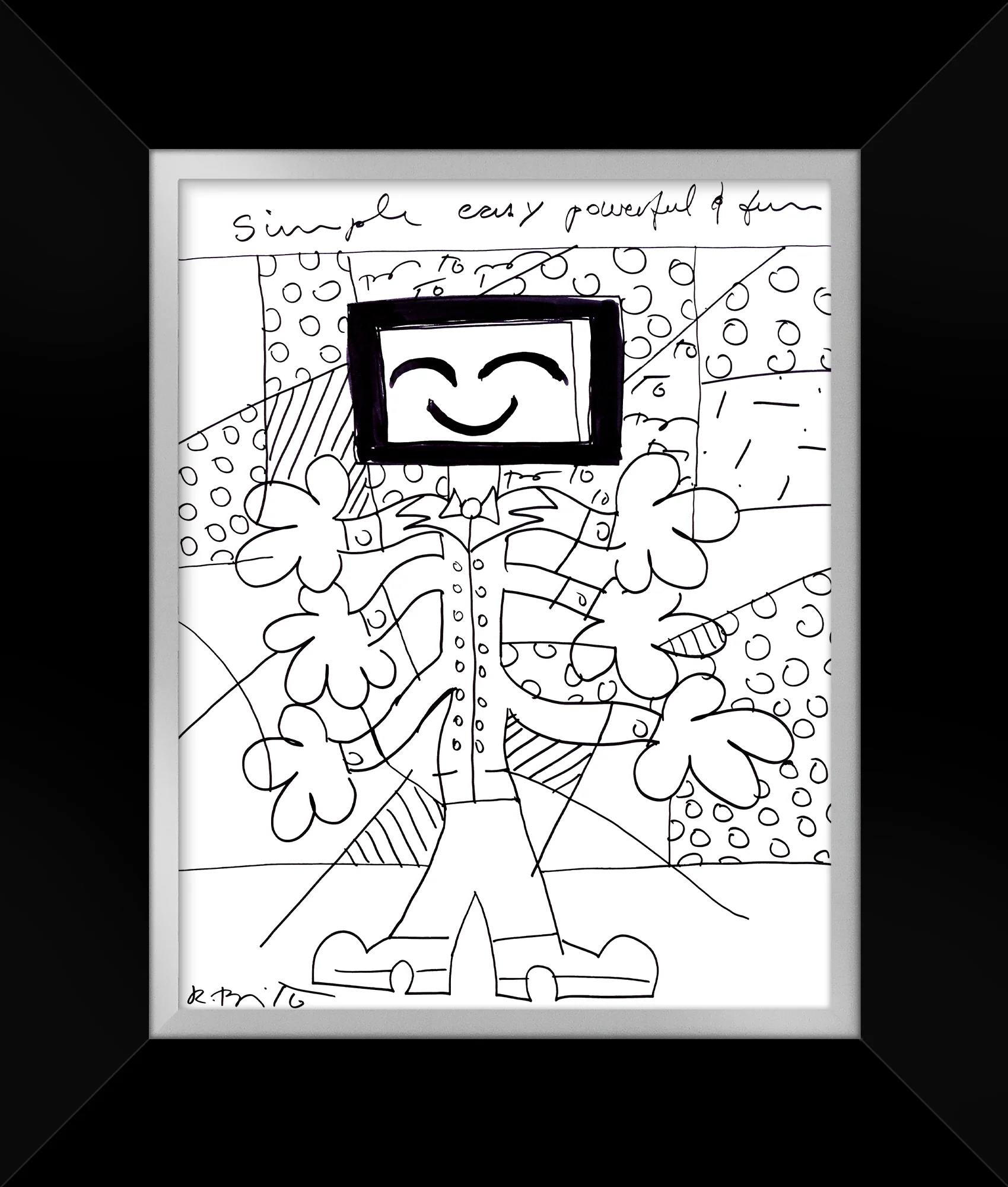 SIMPLE, EASY, POWERFUL & FUN -  Original Drawing - Image 3