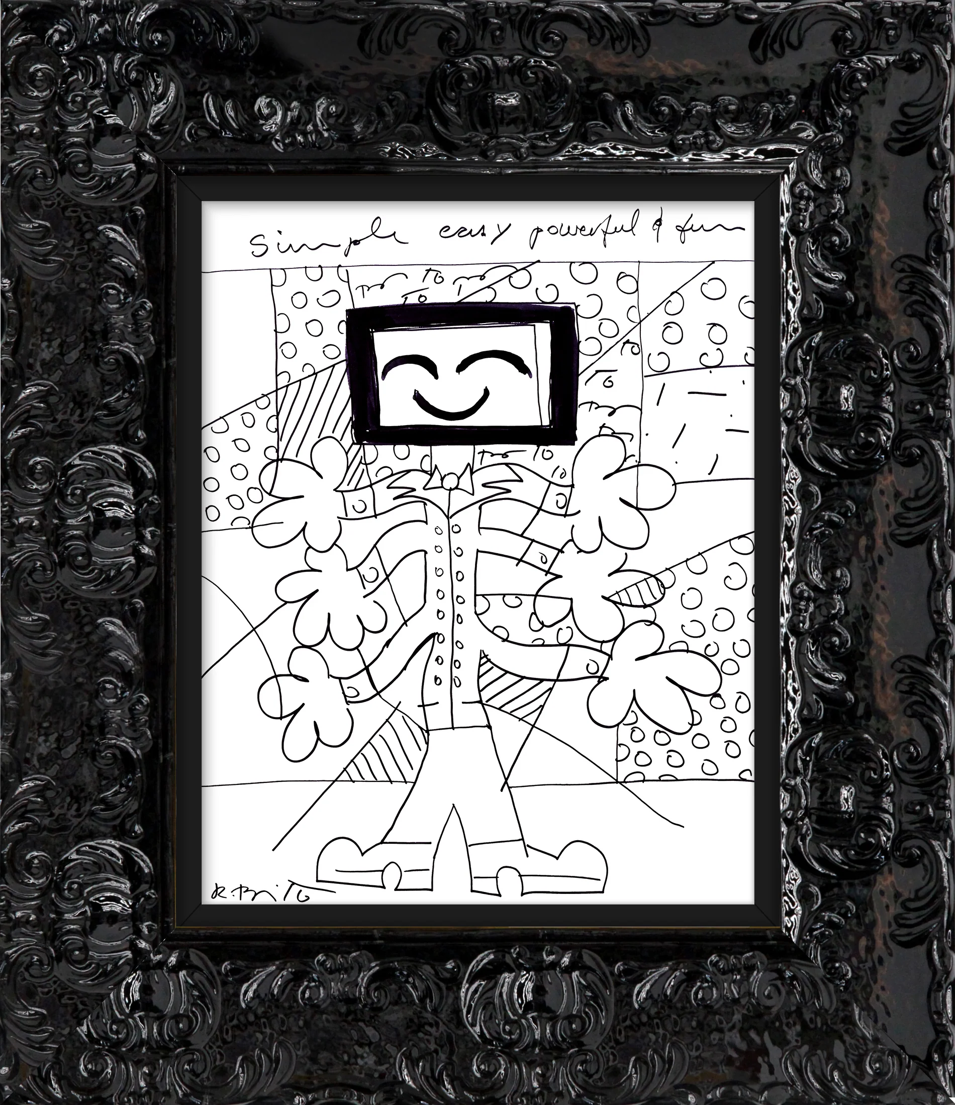 SIMPLE, EASY, POWERFUL & FUN -  Original Drawing - Image 4