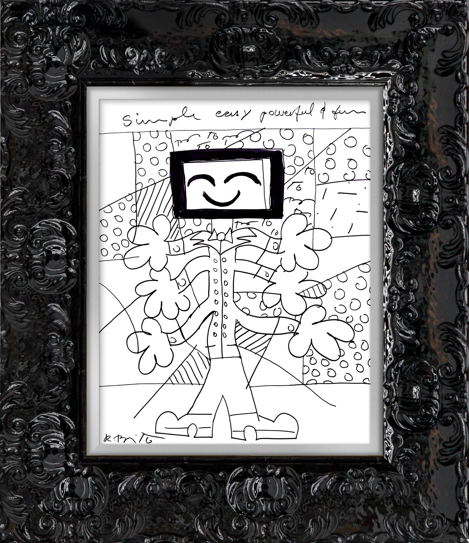 SIMPLE, EASY, POWERFUL & FUN -  Original Drawing - Image 5