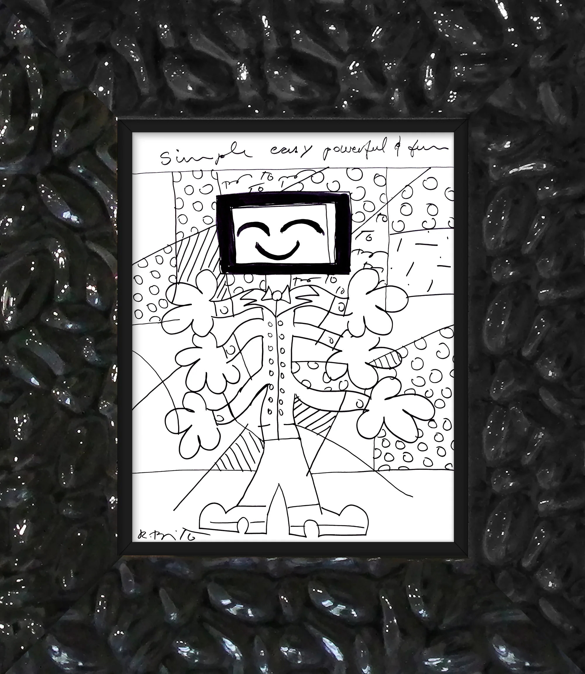 SIMPLE, EASY, POWERFUL & FUN -  Original Drawing - Image 6