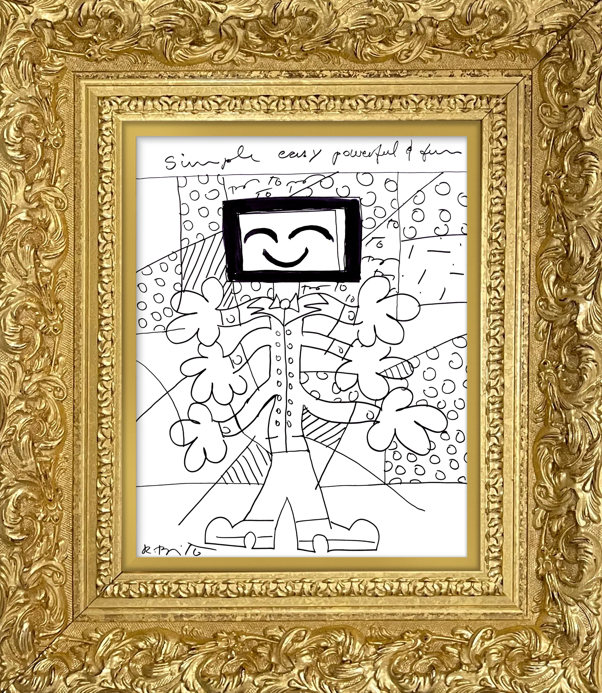 SIMPLE, EASY, POWERFUL & FUN -  Original Drawing - Image 9