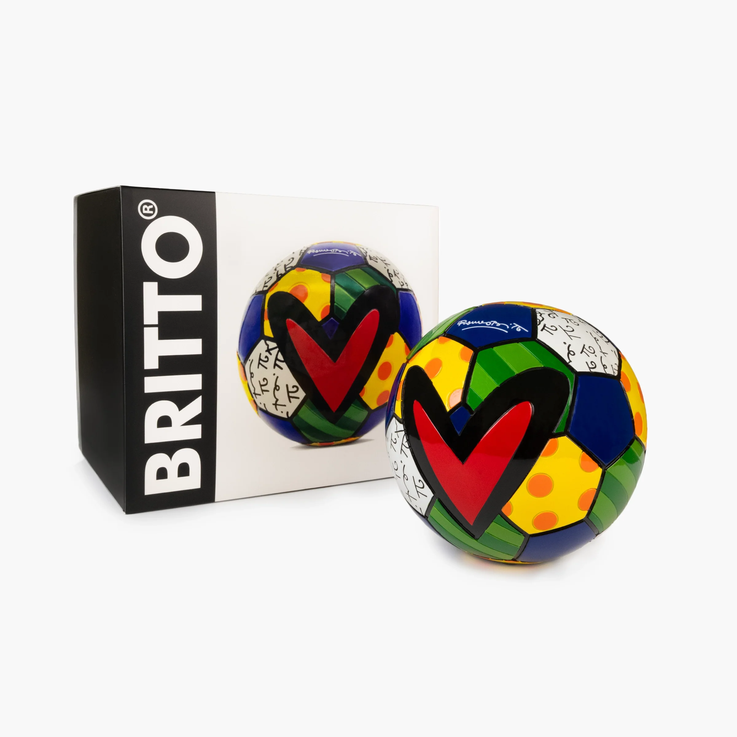 Soccer Ball - Britto Collectible Figurine - Image 5