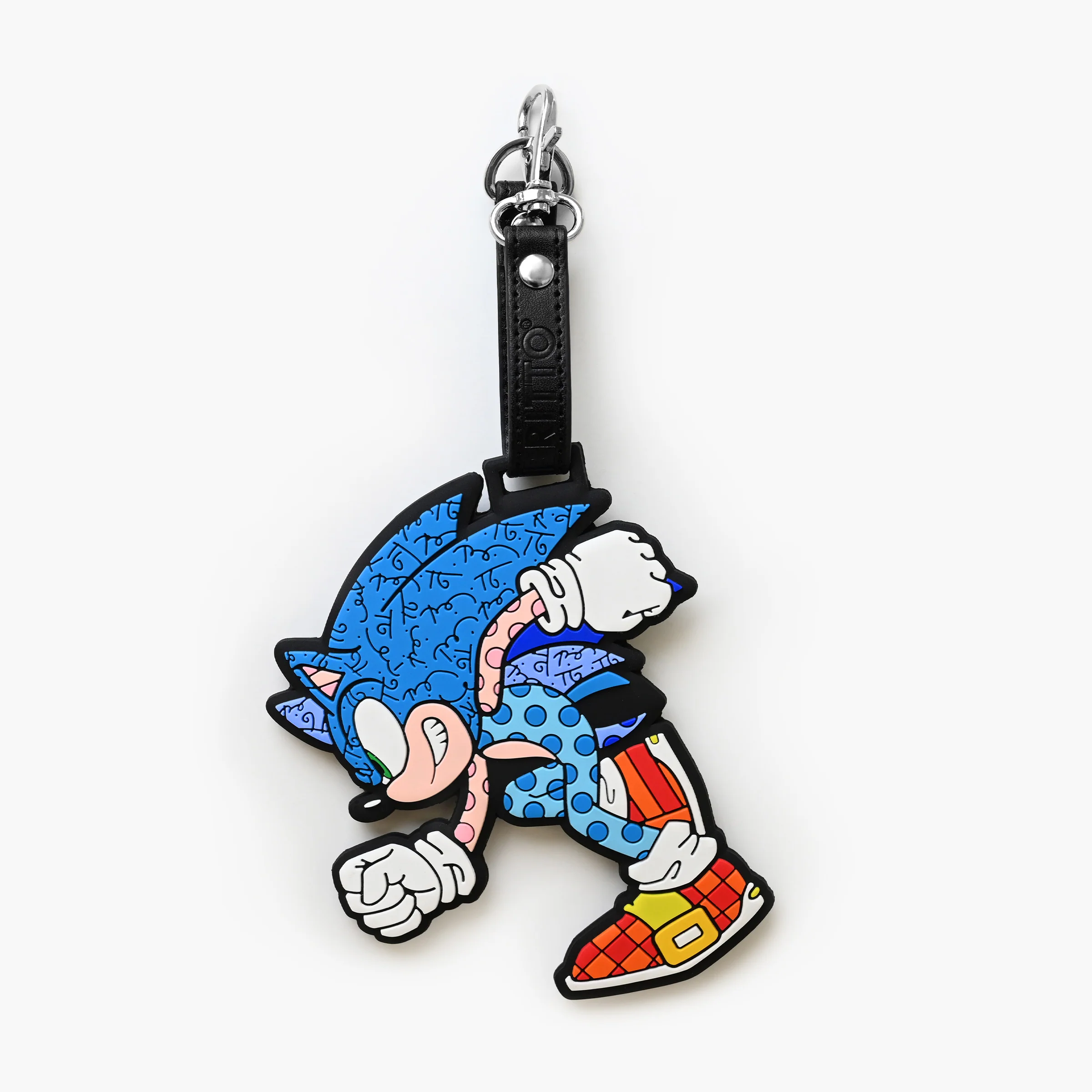 Sonic Sega by Britto Luggage Tag