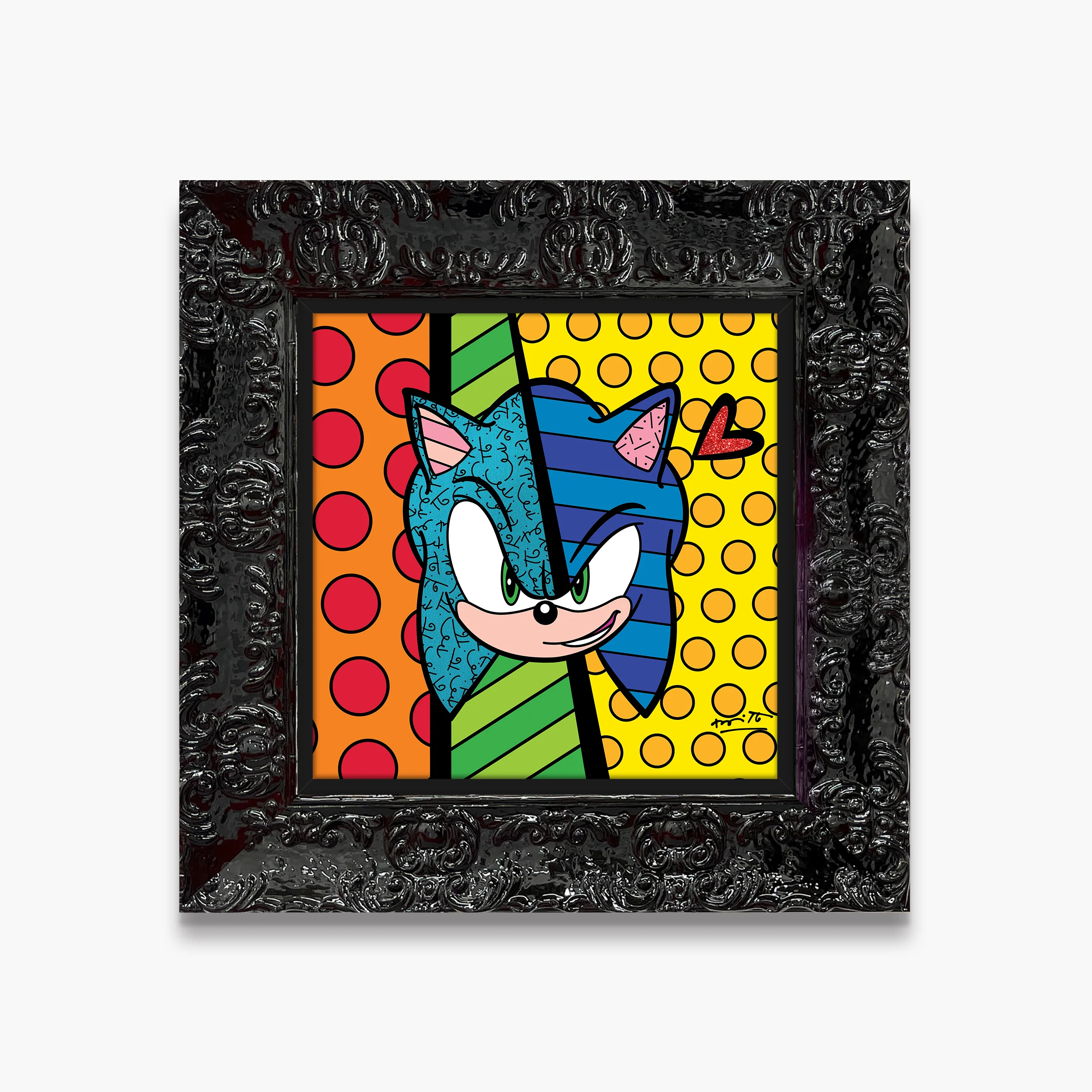 Sonic Smirk - Sega By Britto - Limited Edition Print - Image 10