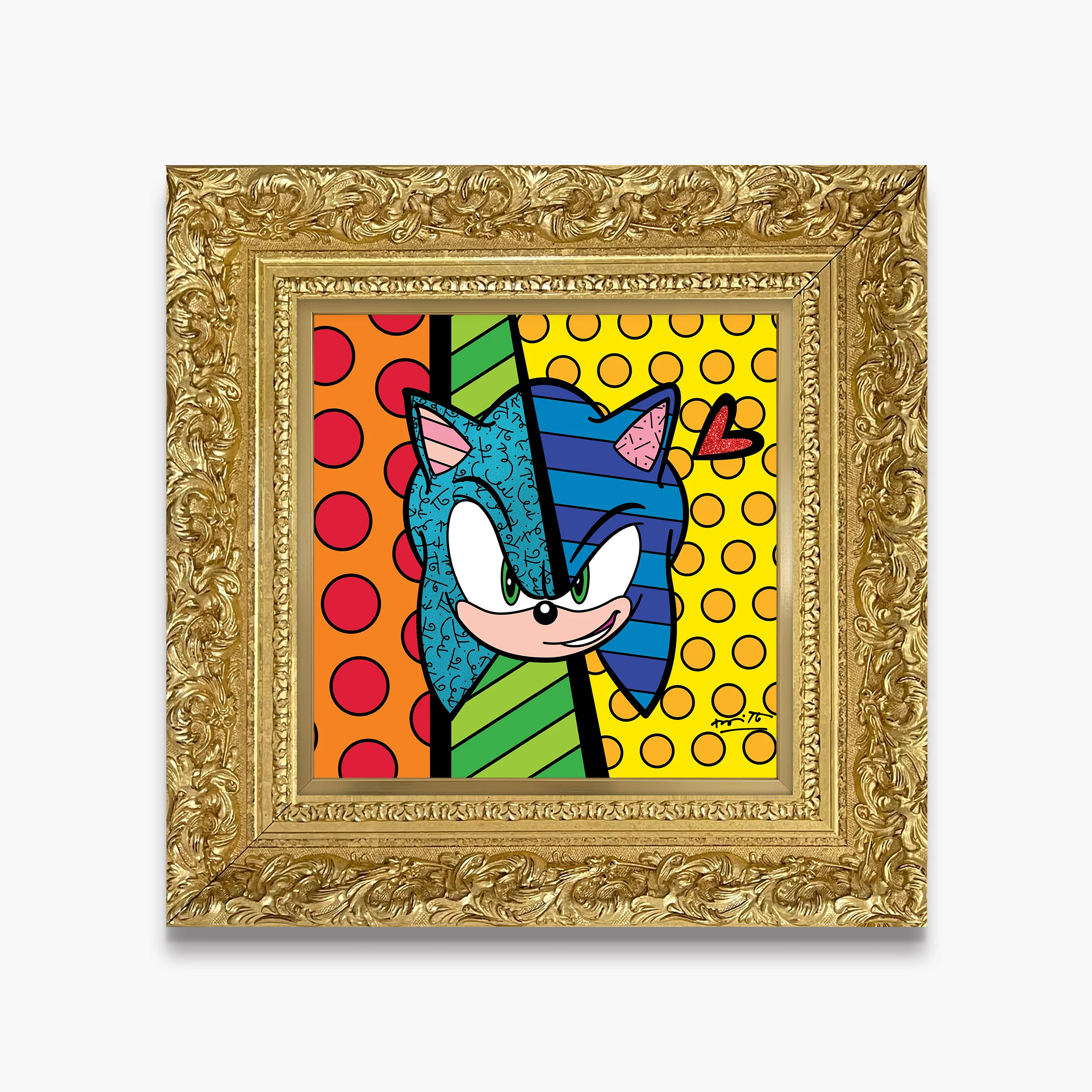 Sonic Smirk - Sega By Britto - Limited Edition Print - Image 12
