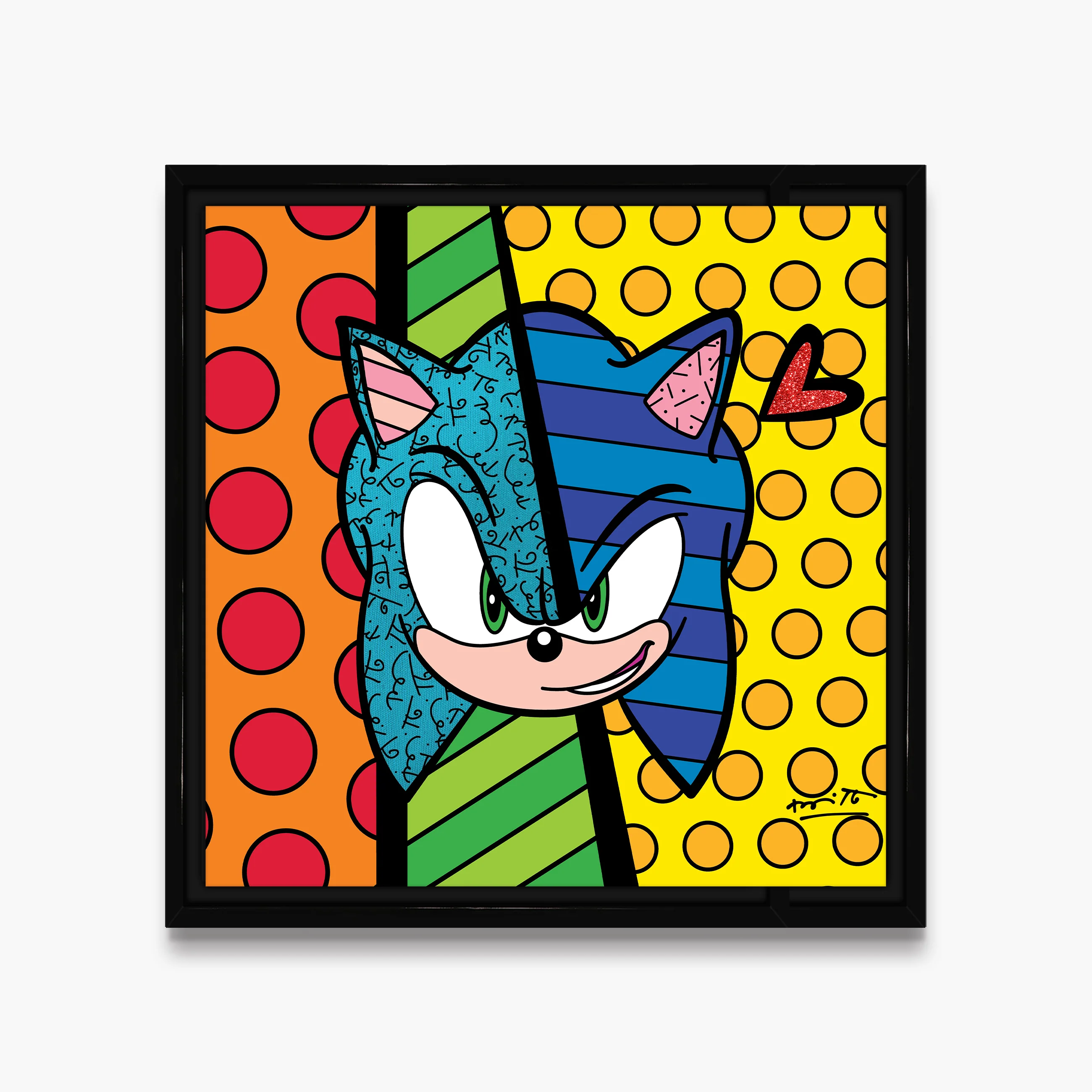 Sonic Smirk - Sega By Britto - Limited Edition Print - Image 16