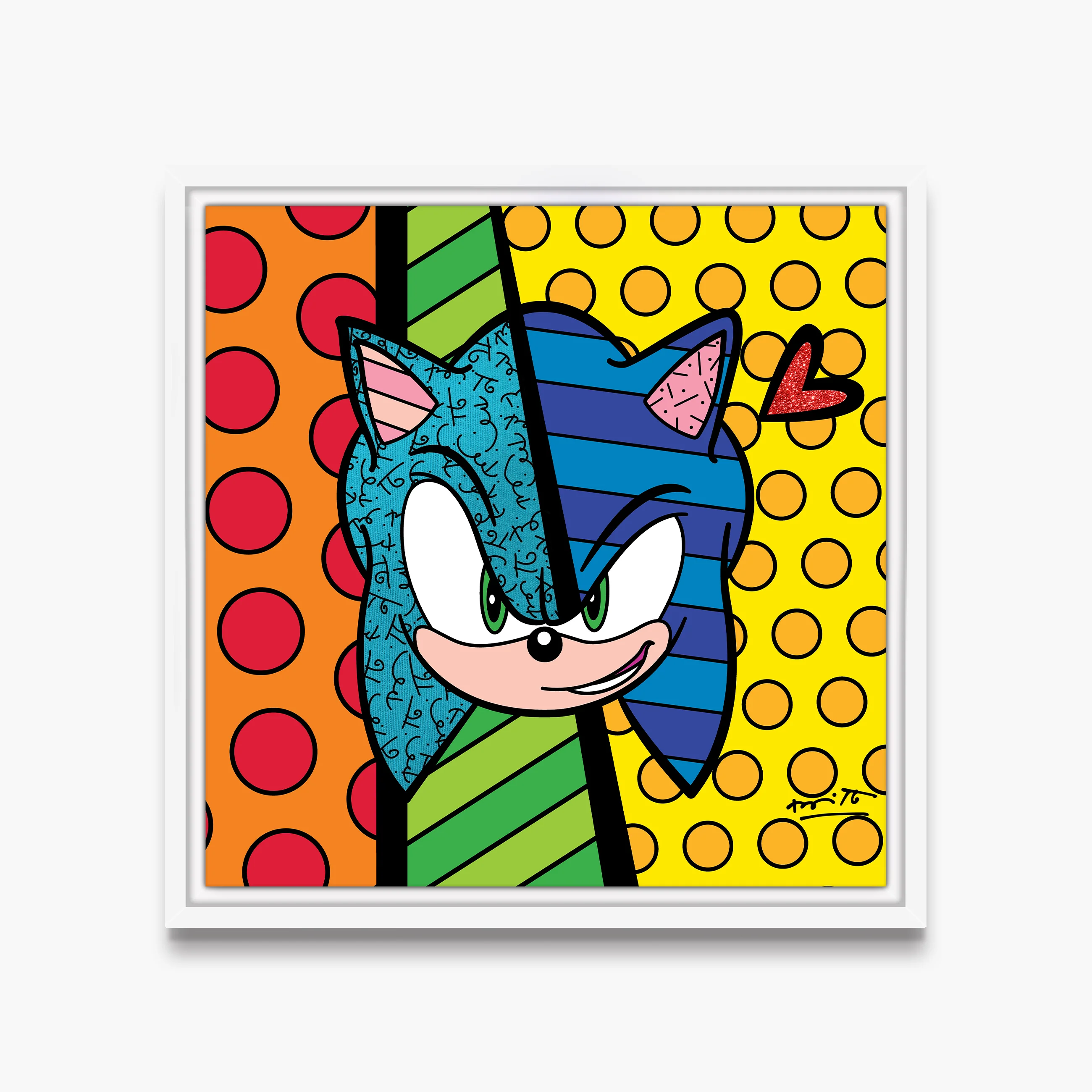Sonic Smirk - Sega By Britto - Limited Edition Print - Image 17