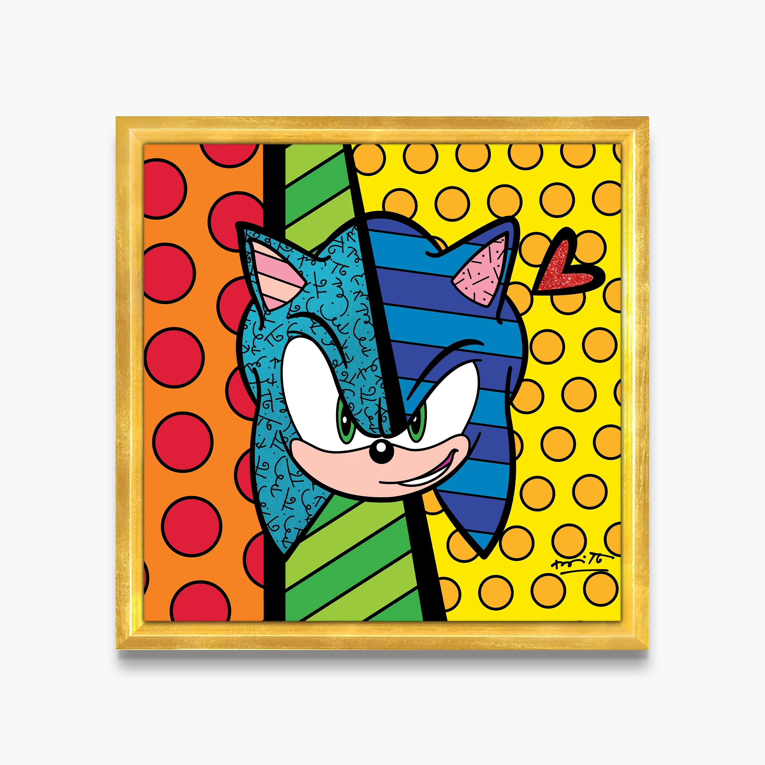Sonic Smirk - Sega By Britto - Limited Edition Print - Image 18