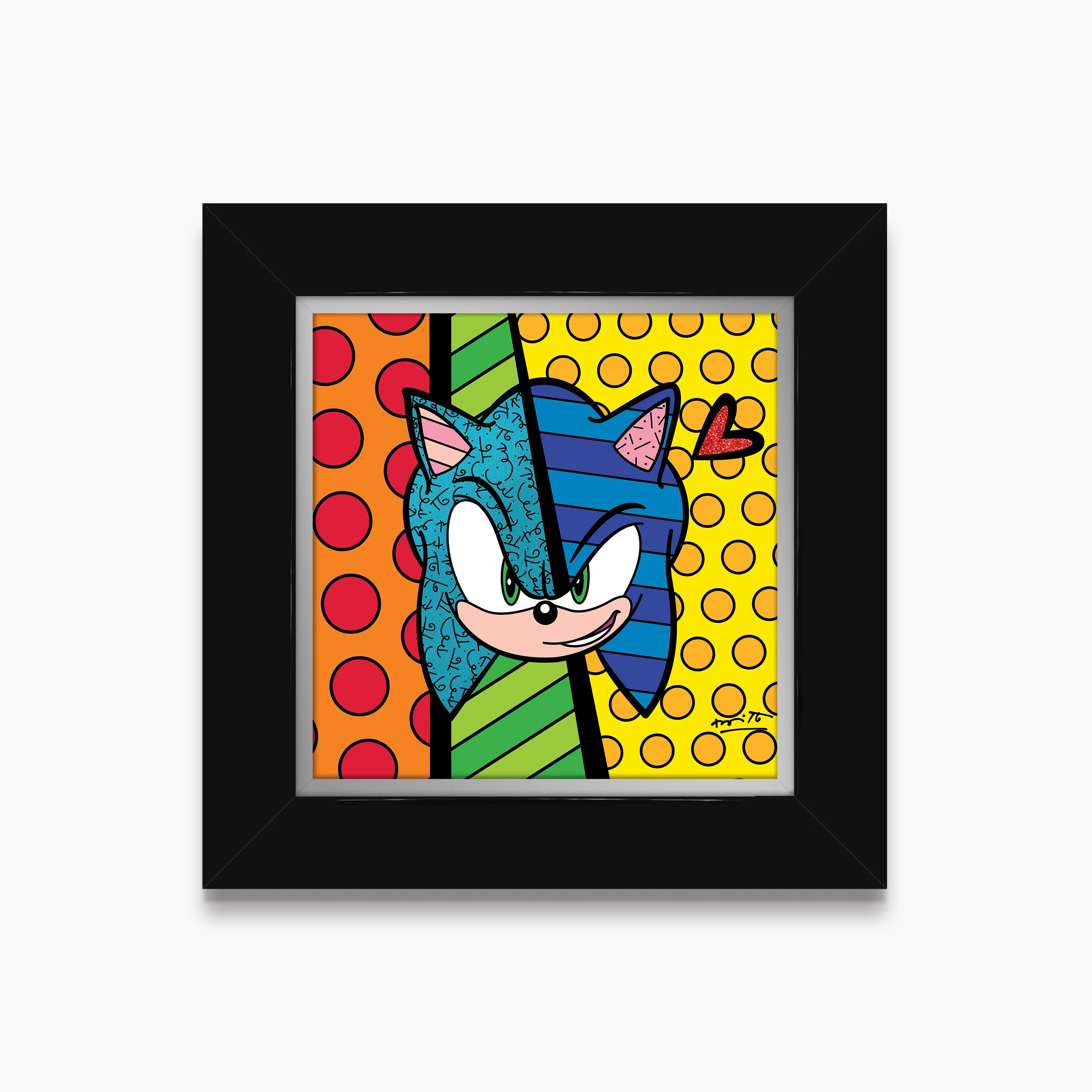 Sonic Smirk - Sega By Britto - Limited Edition Print - Image 4