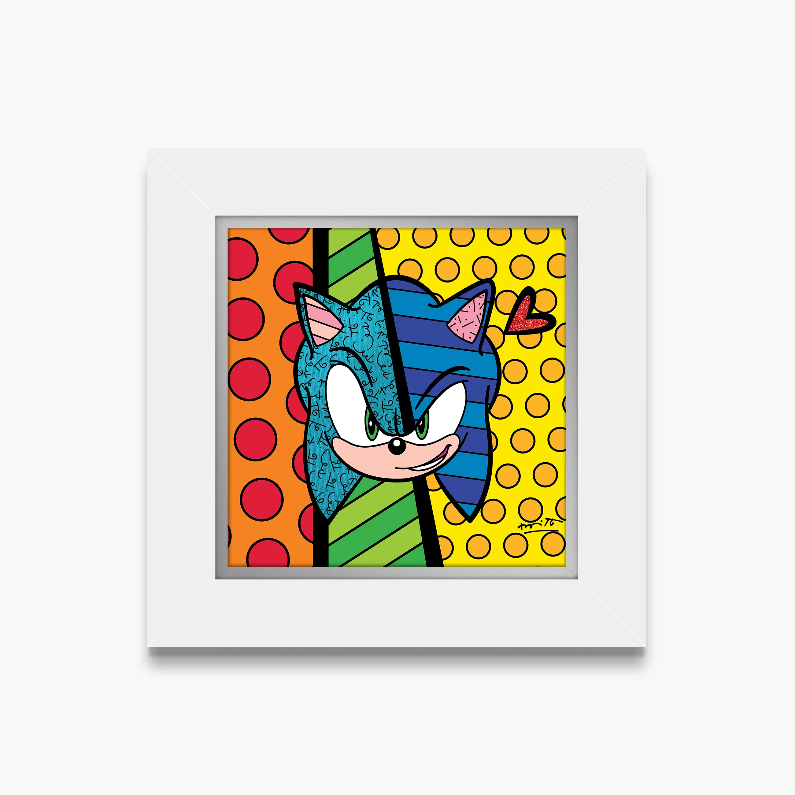 Sonic Smirk - Sega By Britto - Limited Edition Print - Image 5